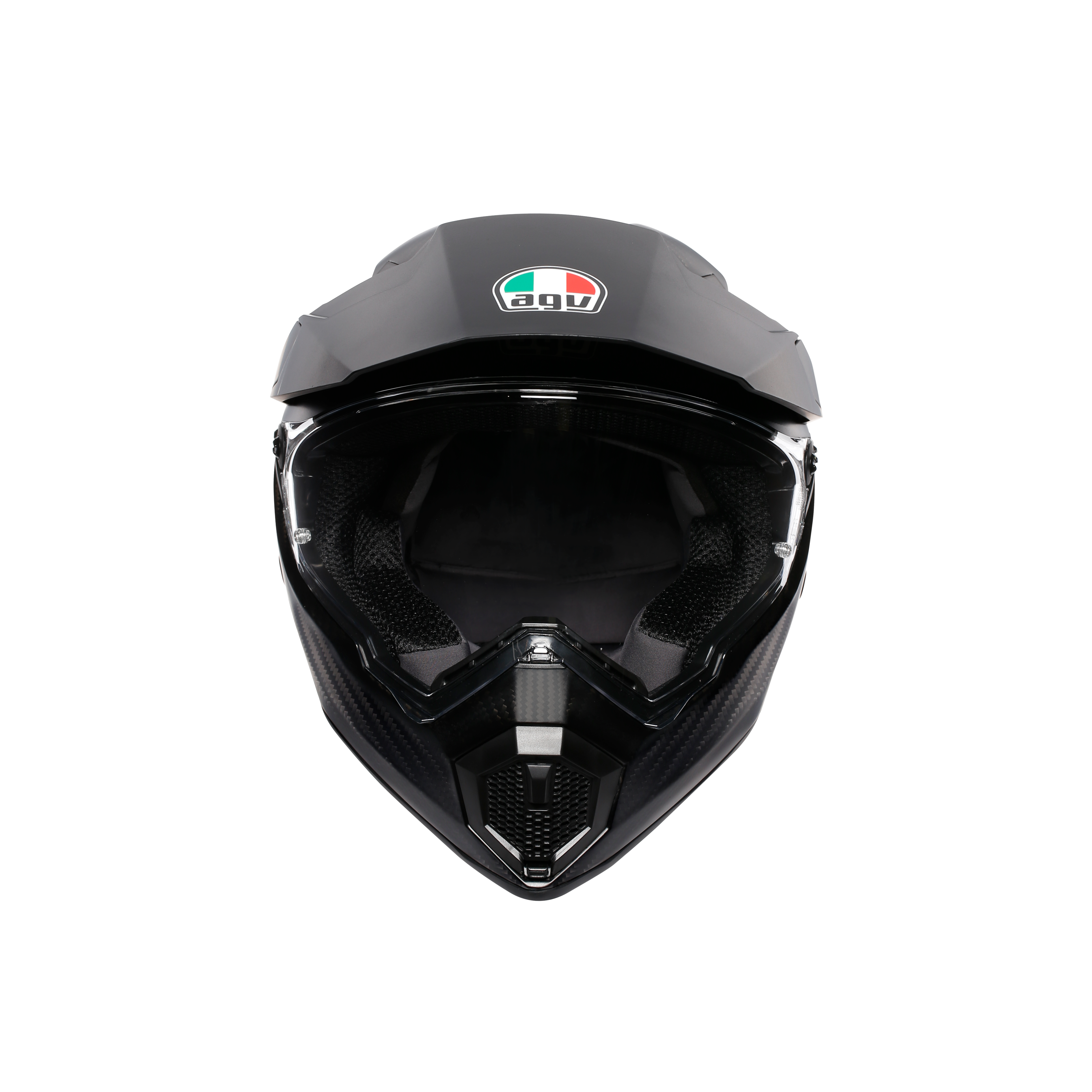 AX9 AGV DOT(E2206) MPLK - MONO MATT CARBON -  - 2