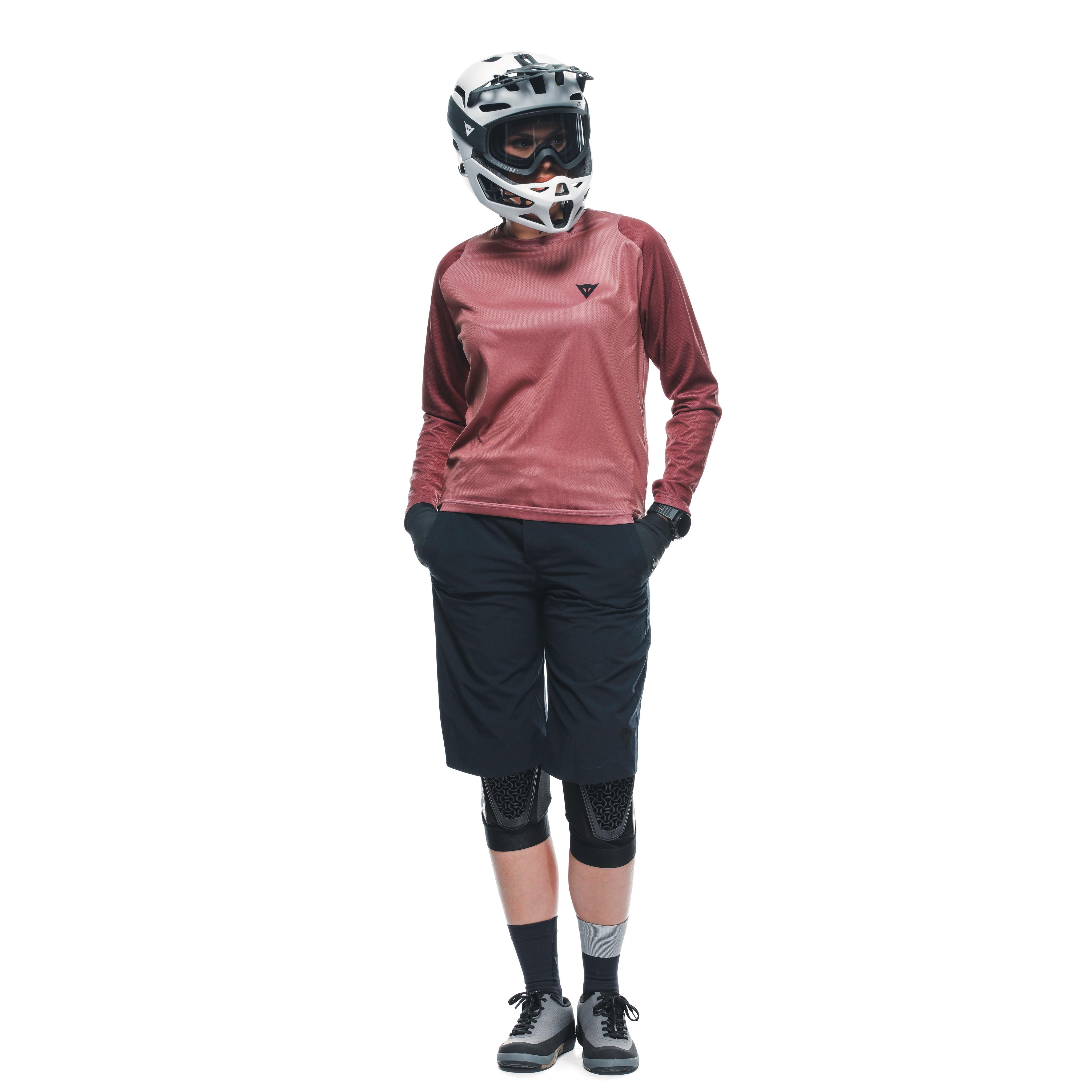 HGL JERSEY LS - WOMEN'S LONG SLEEVE BIKE T-SHIRT - ROSE-TAUPE - 3