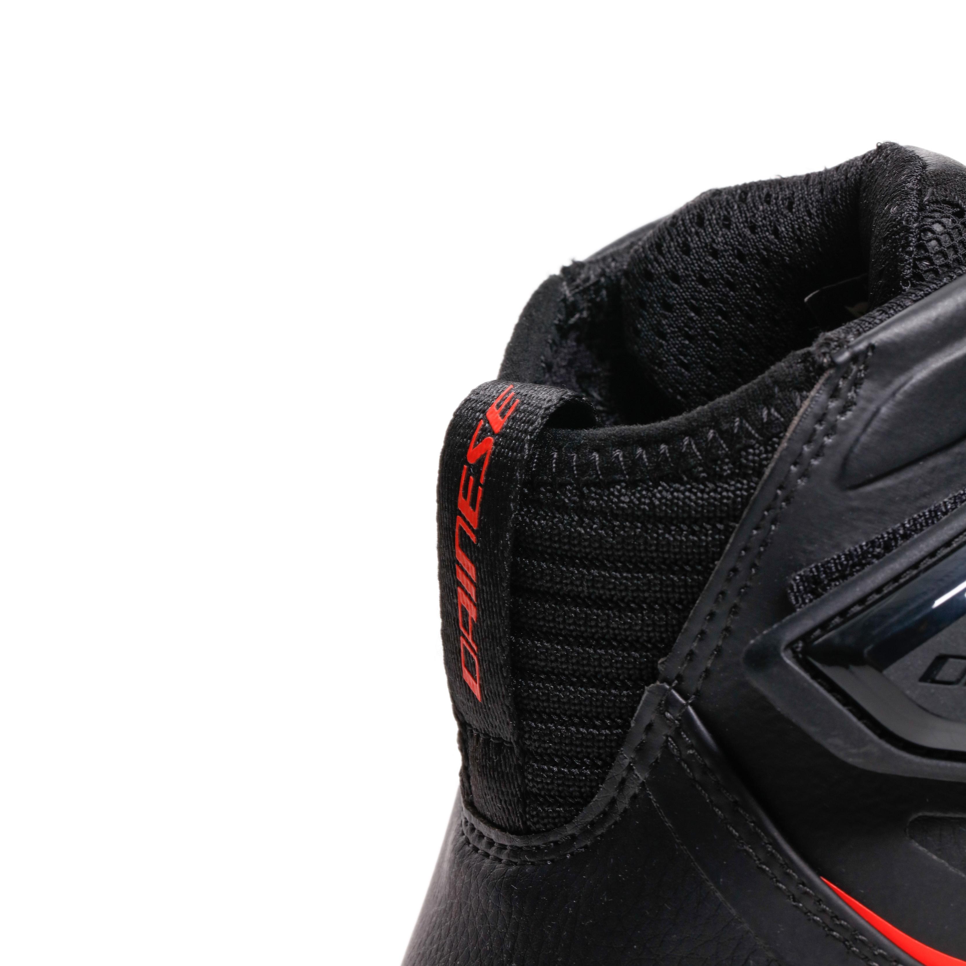 SUPERYA - CHAUSSURES DE MOTO SPORTIVES - BLACK/RED FLUO - 8
