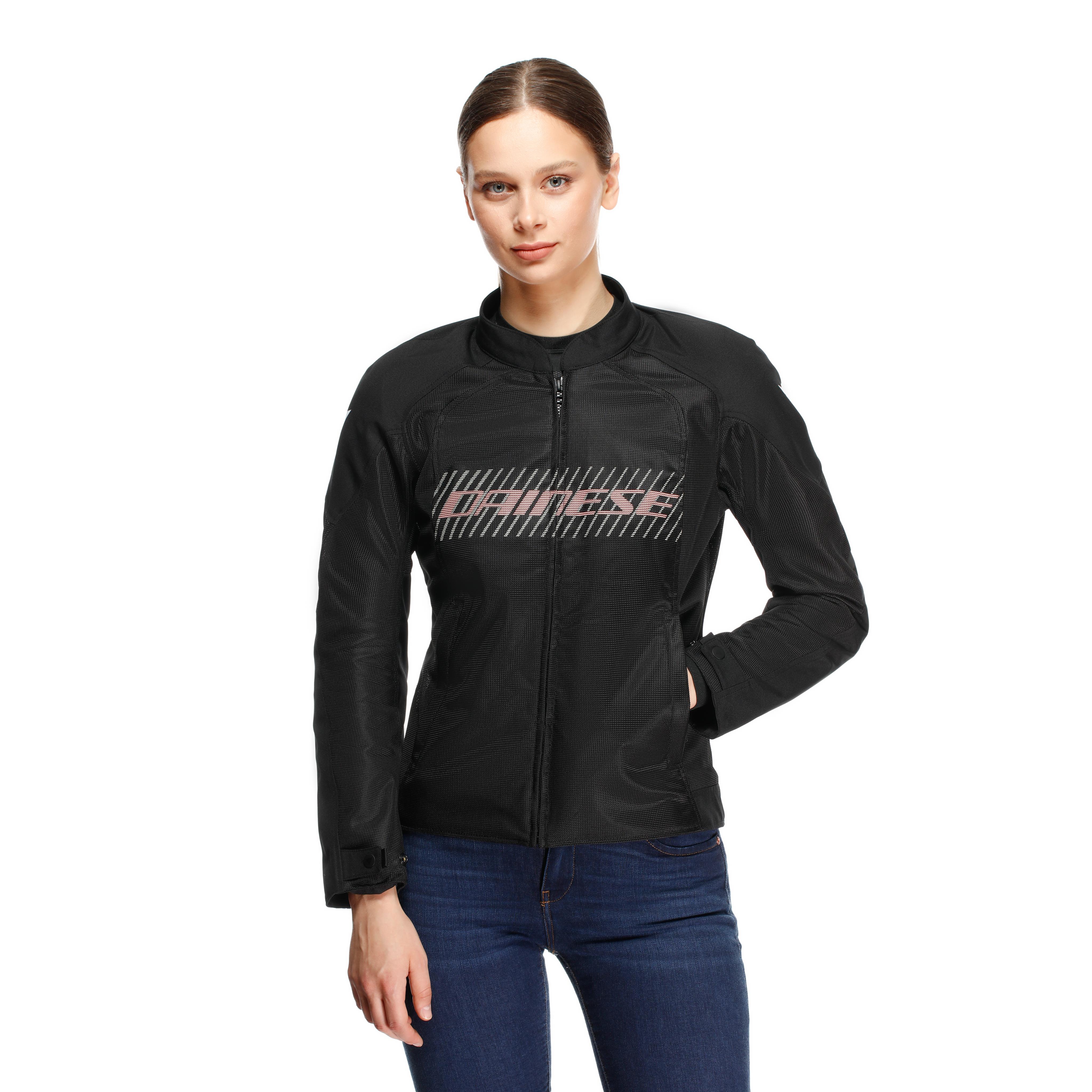 HEROSPHERE AIR - BLOUSON D'ETE' MOTO FEMME - BLACK/WHITE/PEACH - 4
