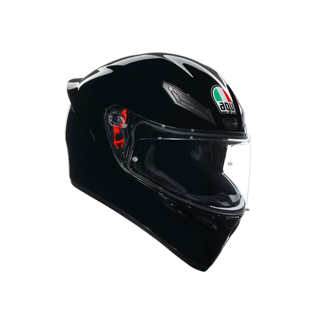 Agv Unisex Black - K1 S - Motorbike Full Face Helmet E2206, Size: Xxl