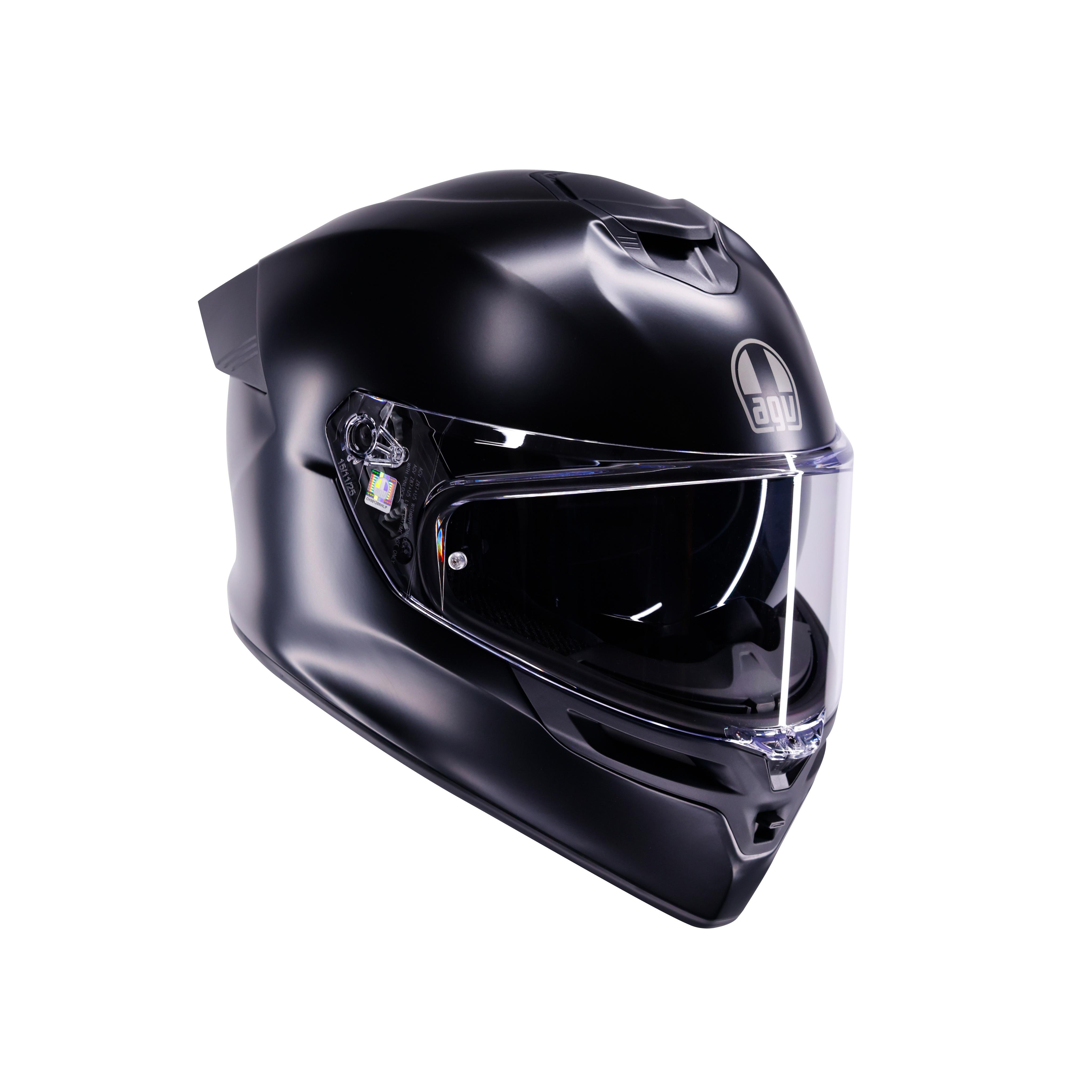 K5 MONO MATT BLACK - FULL-FACE MOTORCYCLE HELMET E2206 -  - 6