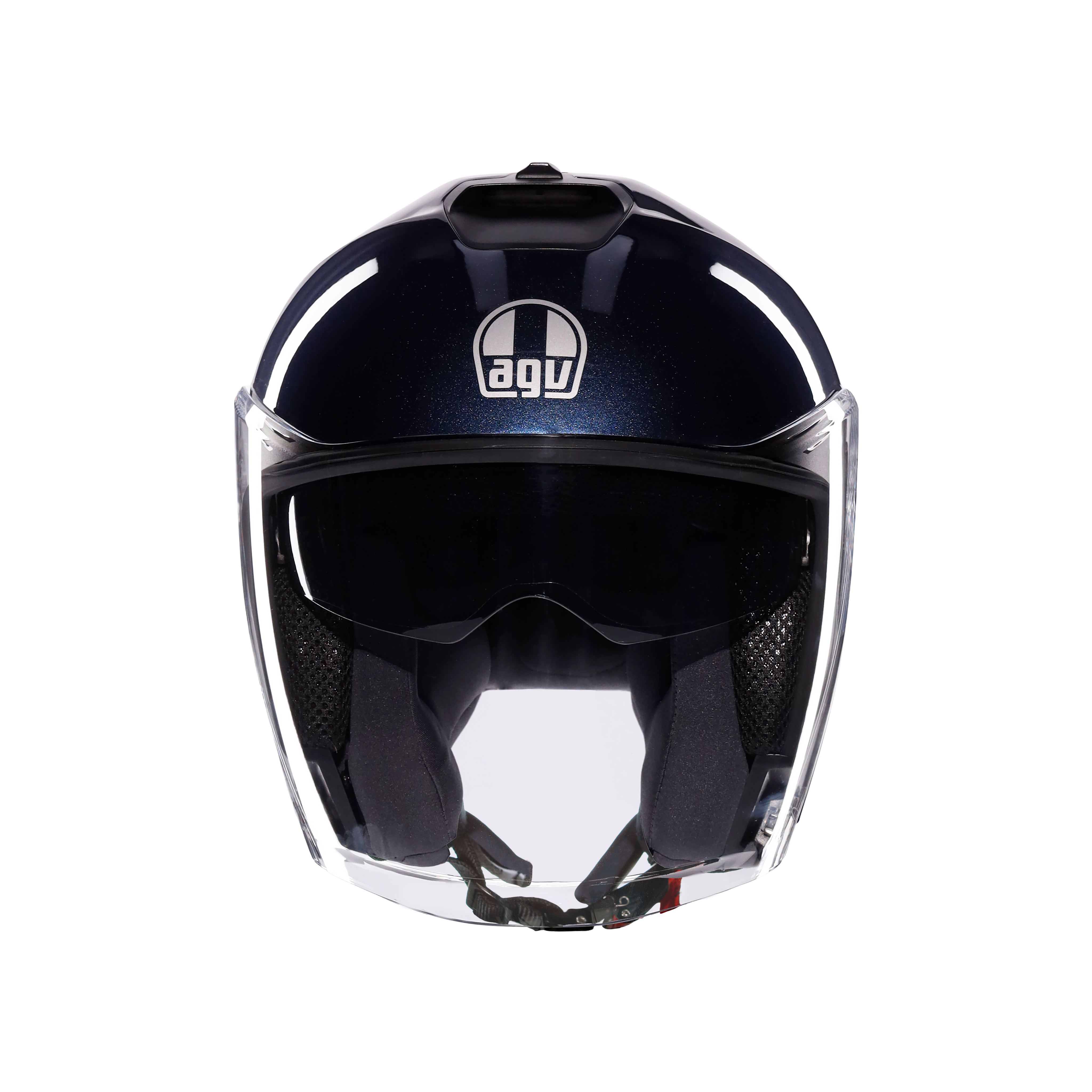 IRIDES MONO PROFONDO BLUE - CASQUE MOTO JET E2206 -  - 2