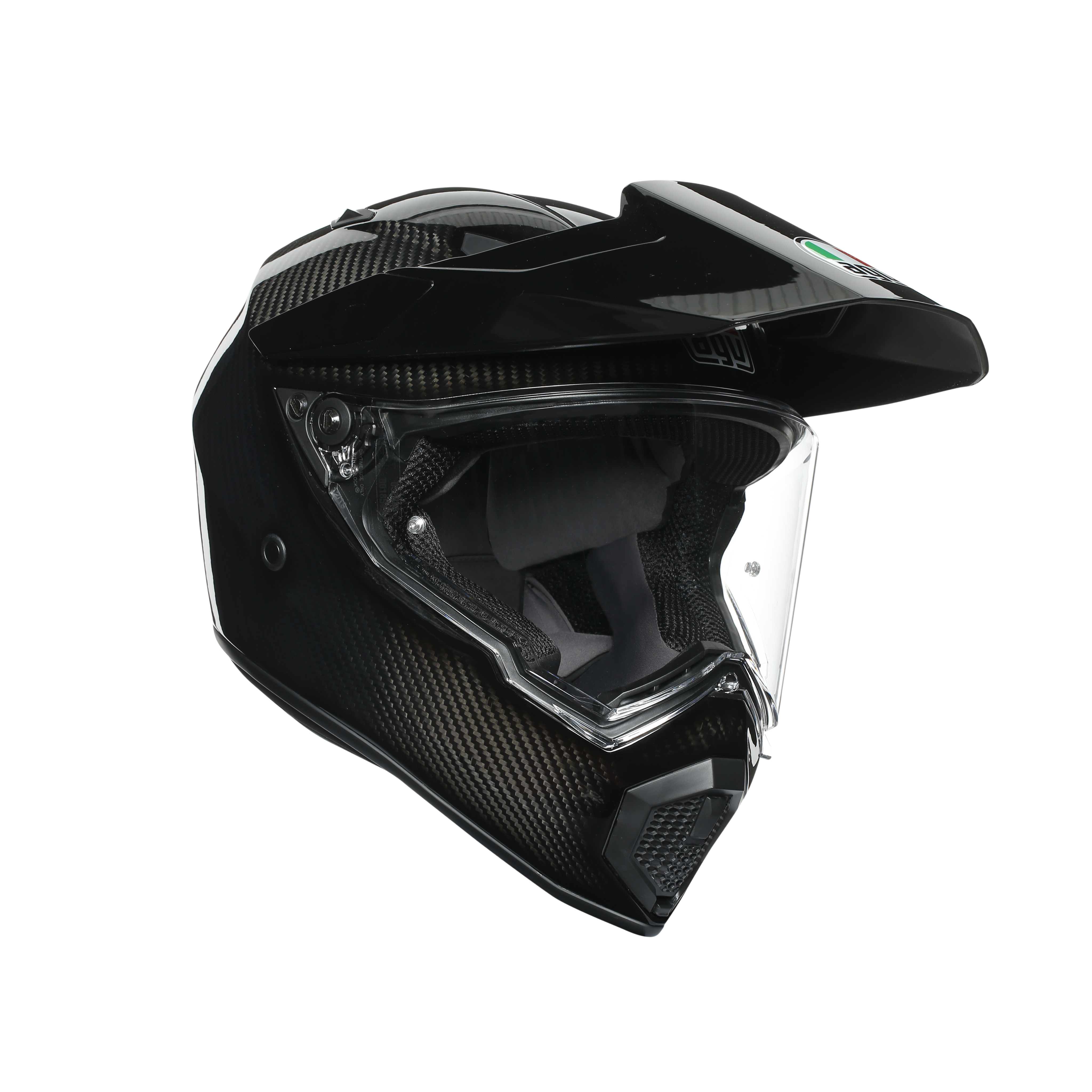AX9 AGV DOT(E2206) MPLK - MONO GLOSSY CARBON -  - 6