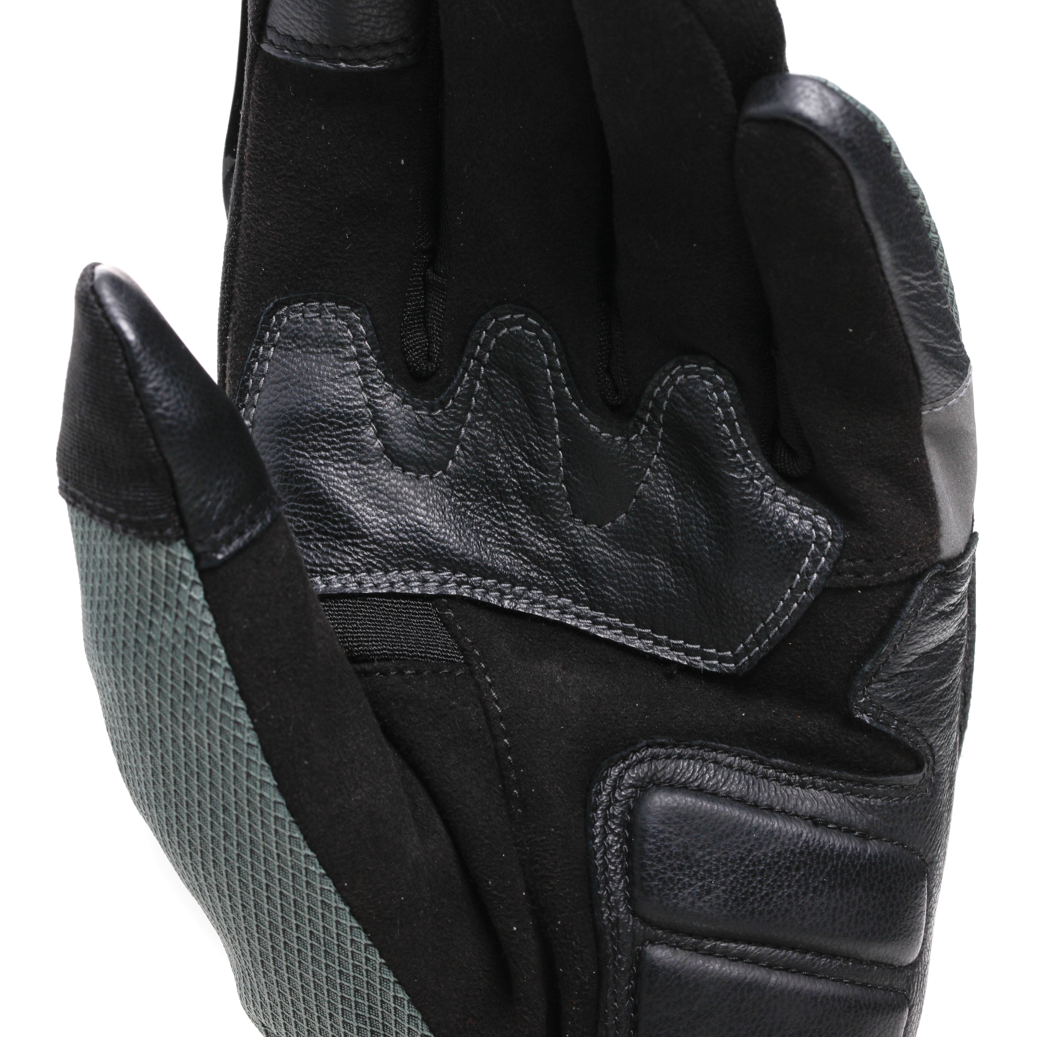 TEYDE GORE-TEX&reg; - WATERPROOF MOTORCYCLE GLOVES - BLACK/ARMY-GREEN - 8
