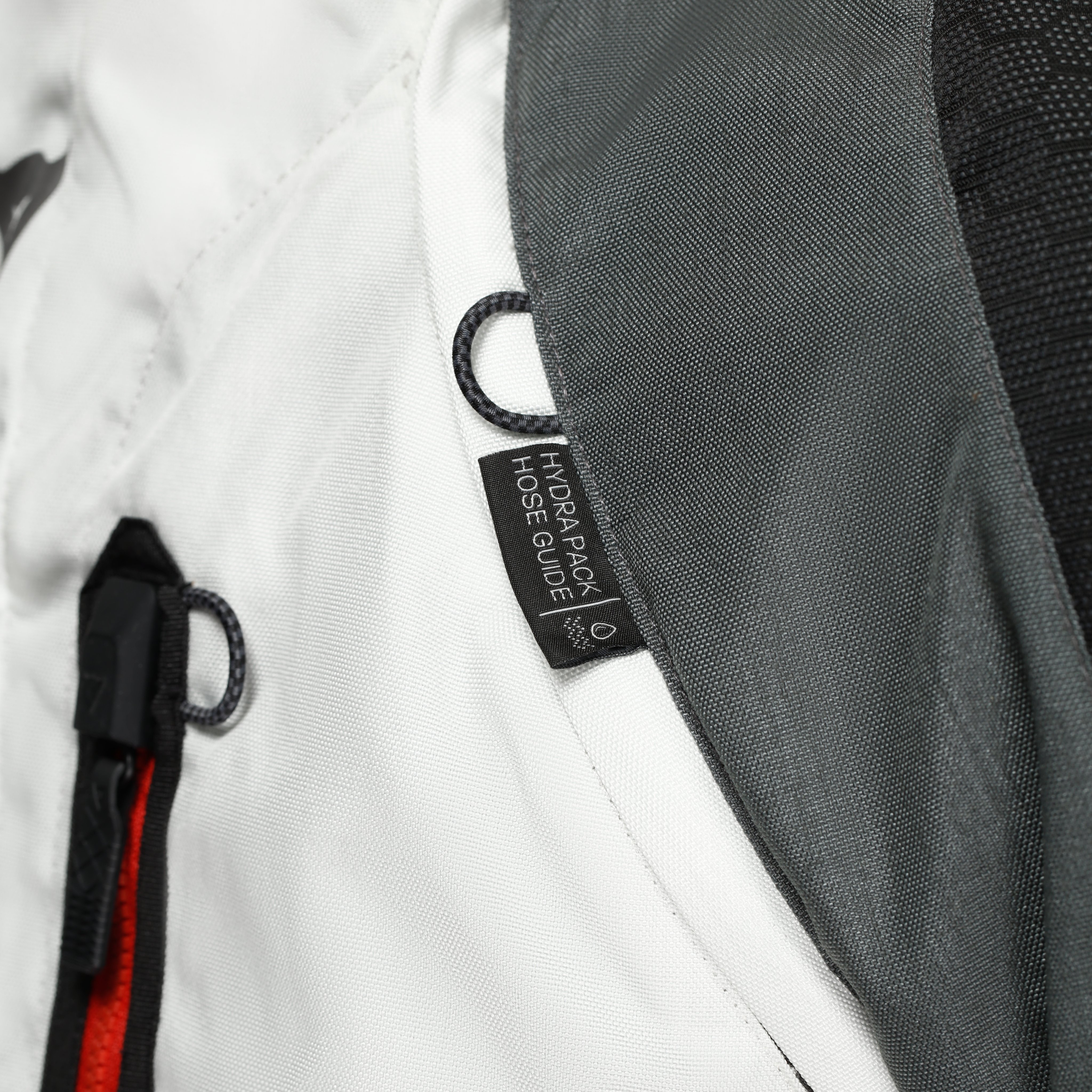 SUPER ADVENTURE ABS&Oslash;LUTESHELL&trade; - MEN MOTORCYCLE OFF-ROAD JACKET - GLACIER-GREY/IRON-GATE/RED - 10