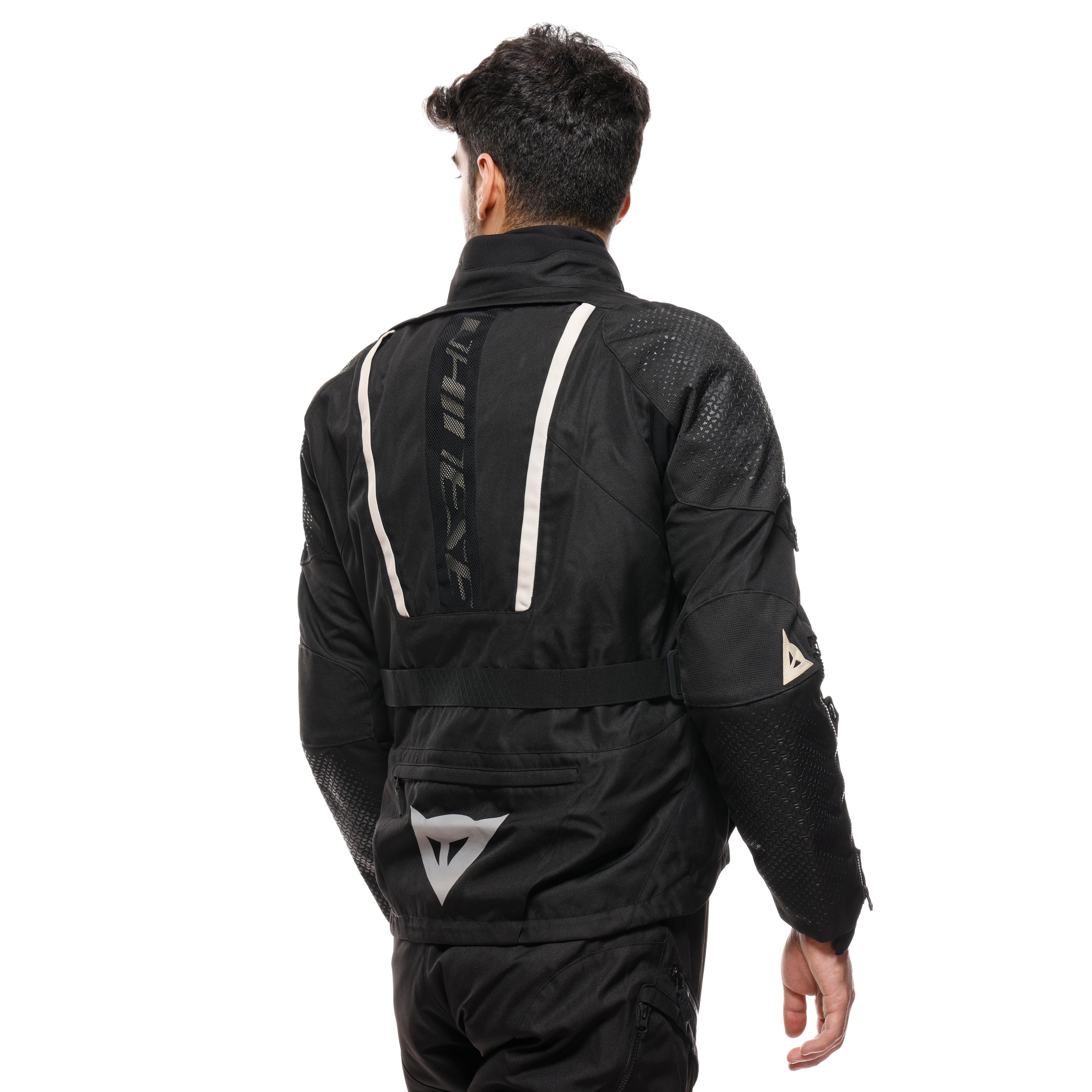 GULLFOSS&nbsp;D-DRY - MEN'S ALL SEASONS MOTORCYCLE JACKET - BLACK/BLACK/TIDAL FOAM - 4