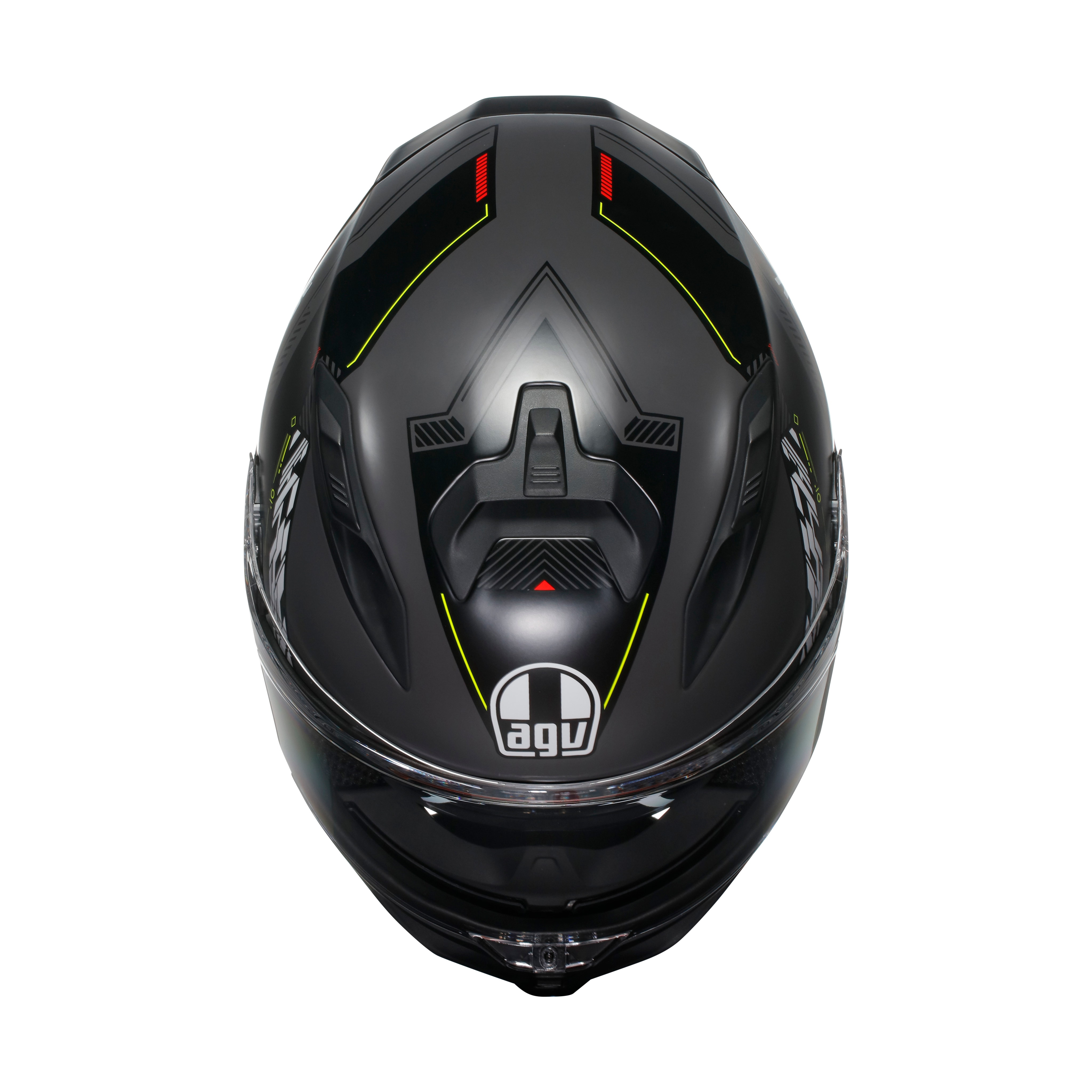 K7 MPLK KYBER MATT GREY/YELLOW FLUO - MOTORBIKE FULL FACE HELMET DOT (E2206) -  - 5