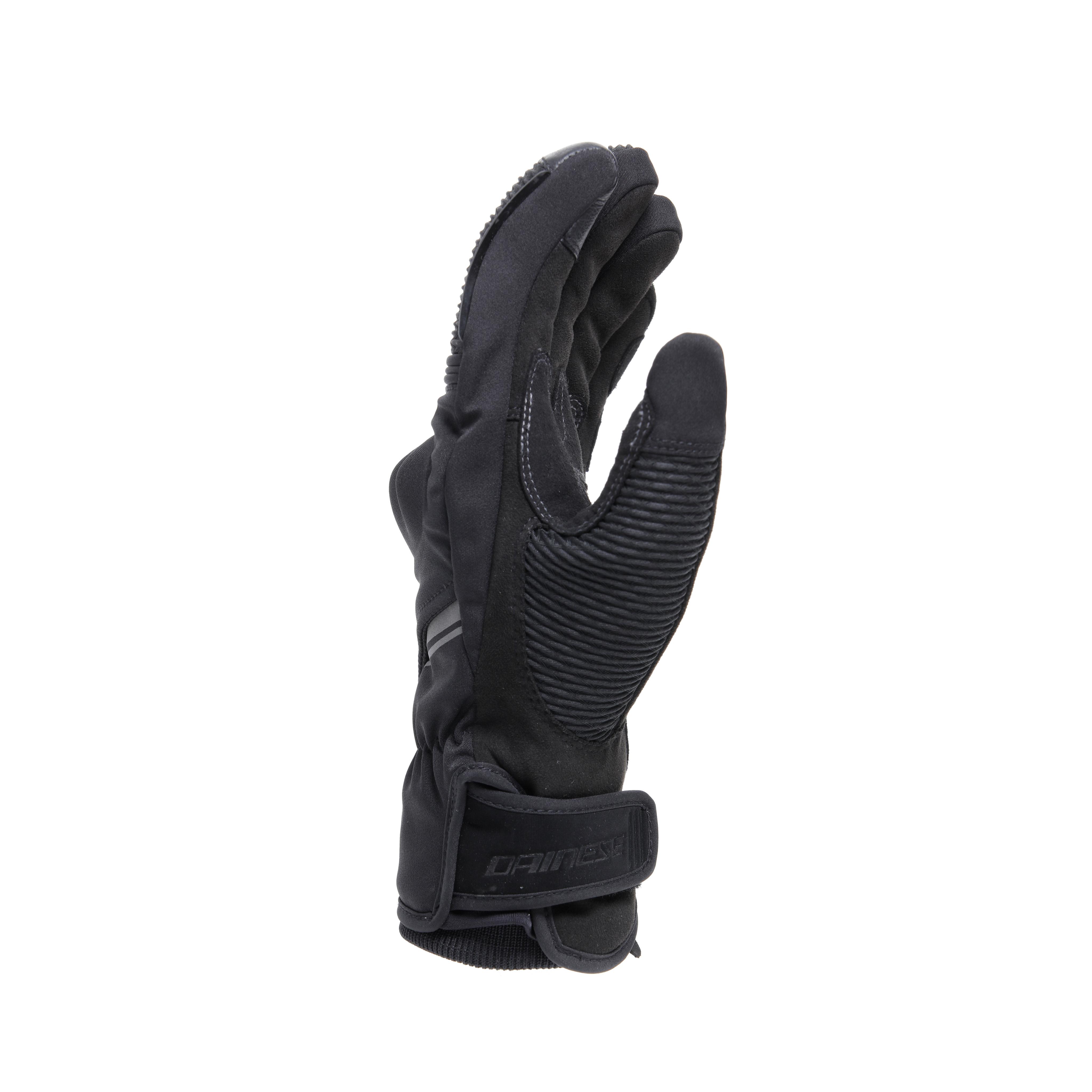 TRENTO D-DRY&reg;- MEN'S WATERPROOF MOTORCYCLE GLOVES - BLACK/BLACK - 2