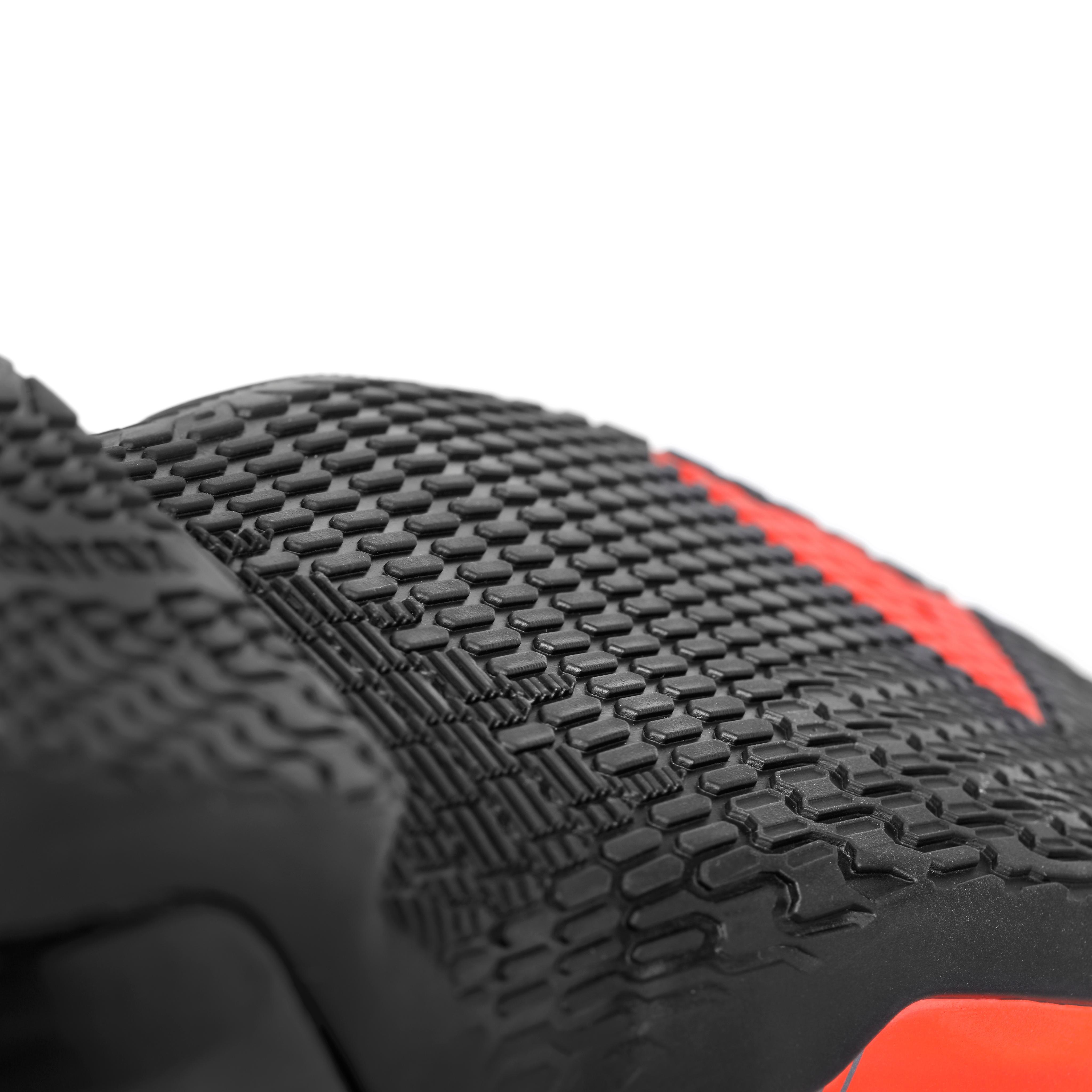 TORQUE 4 - MEN RACING AND ROAD BOOTS - BLACK/RED FLUO - 8