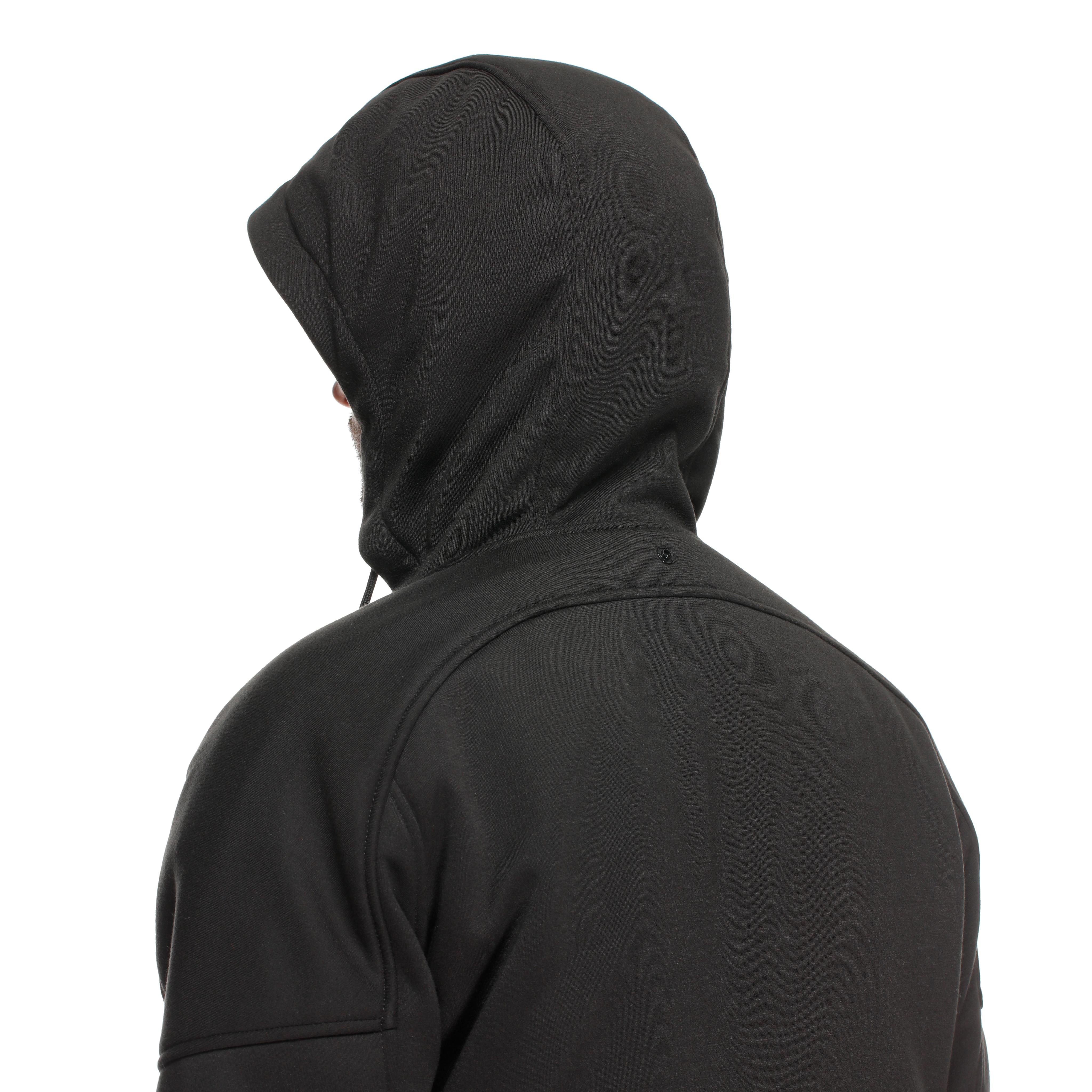 BOVISA - FELPA DA MOTO CON PROTEZIONI UOMO - BLACK/WHITE - 9
