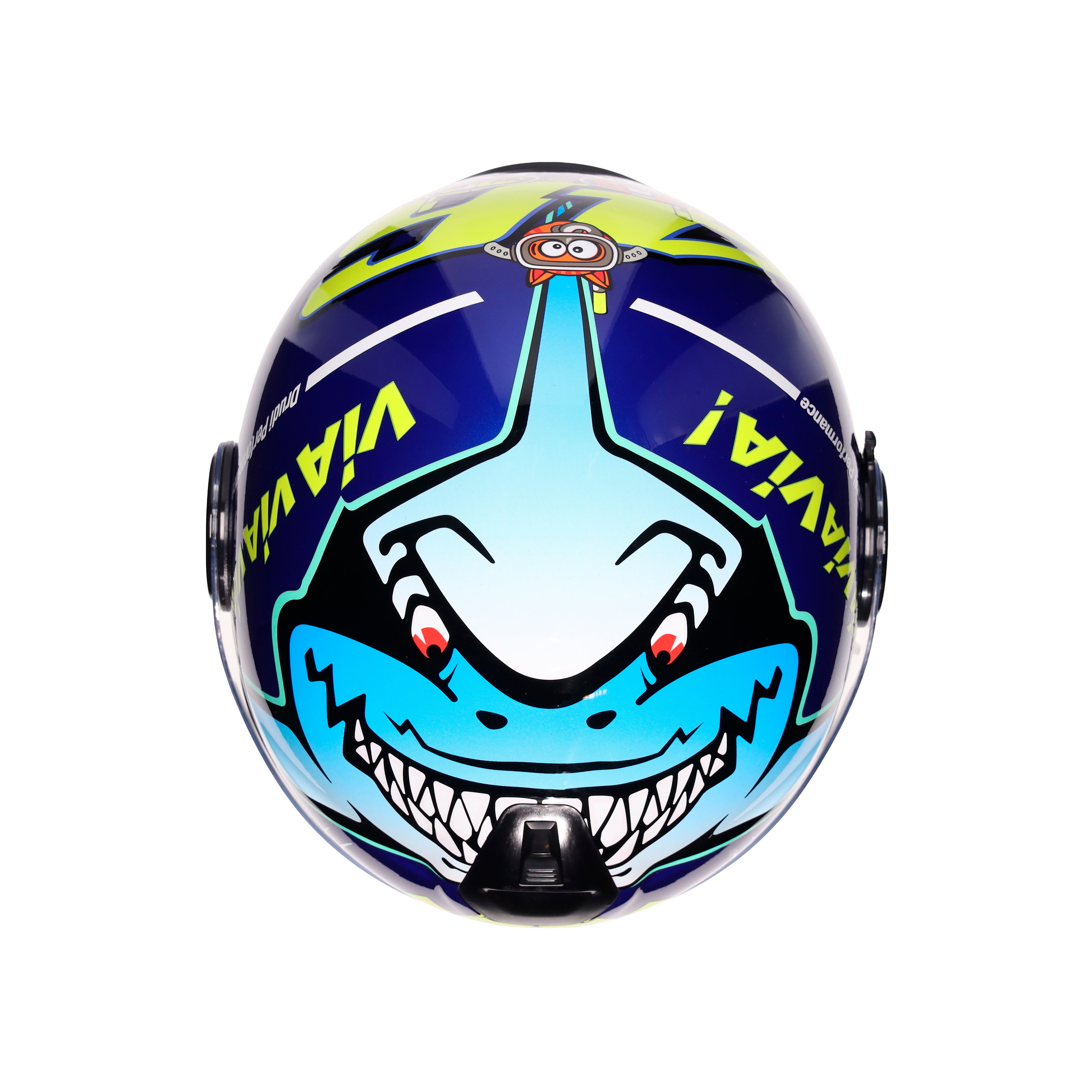ETERES ROSSI MISANO 2015 - CASQUE MOTO JET E2206 -  - 7