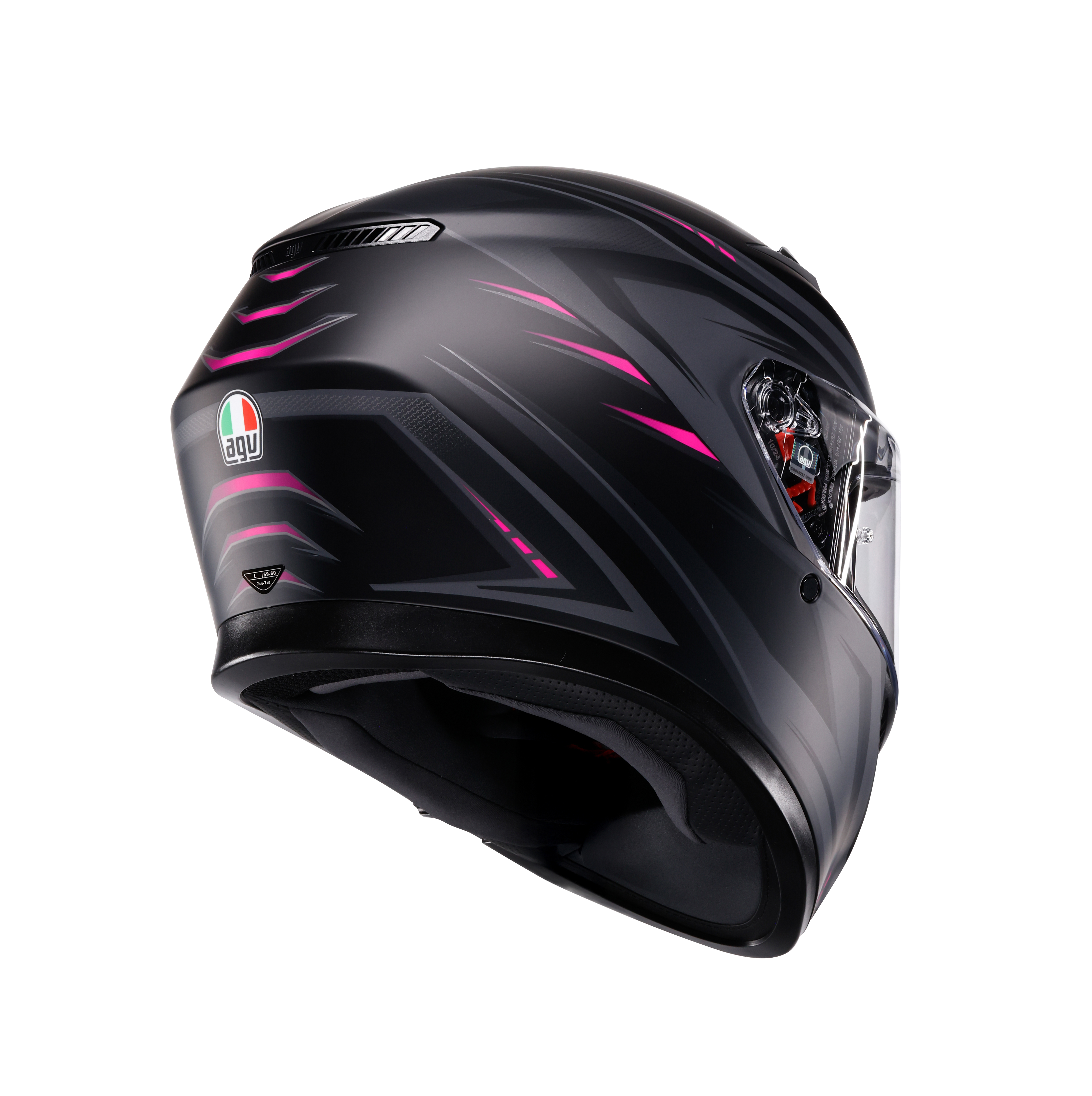 K3 DOT(E2206) - SYTH MATT BLACK/PINK -  - 4