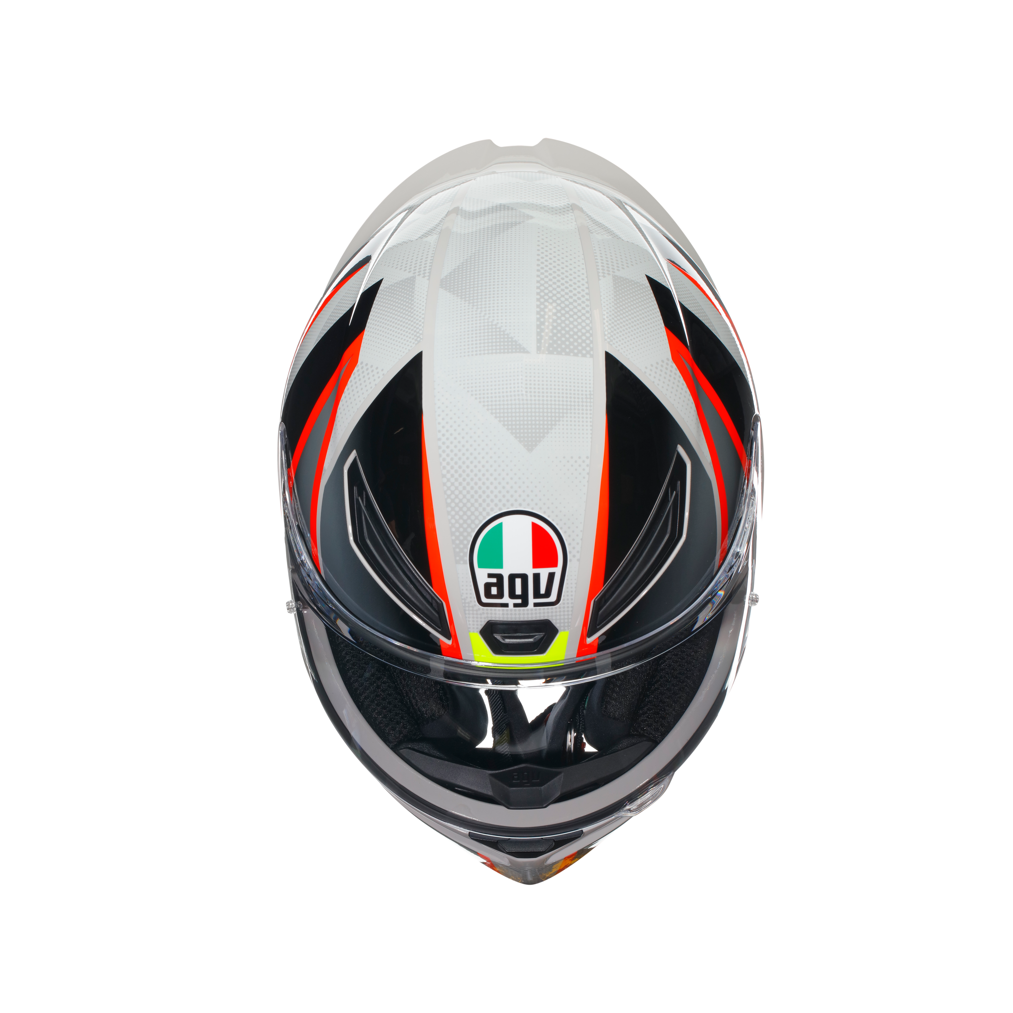 K1 S DOT(E2206) - BLIPPER GREY/RED | AGV