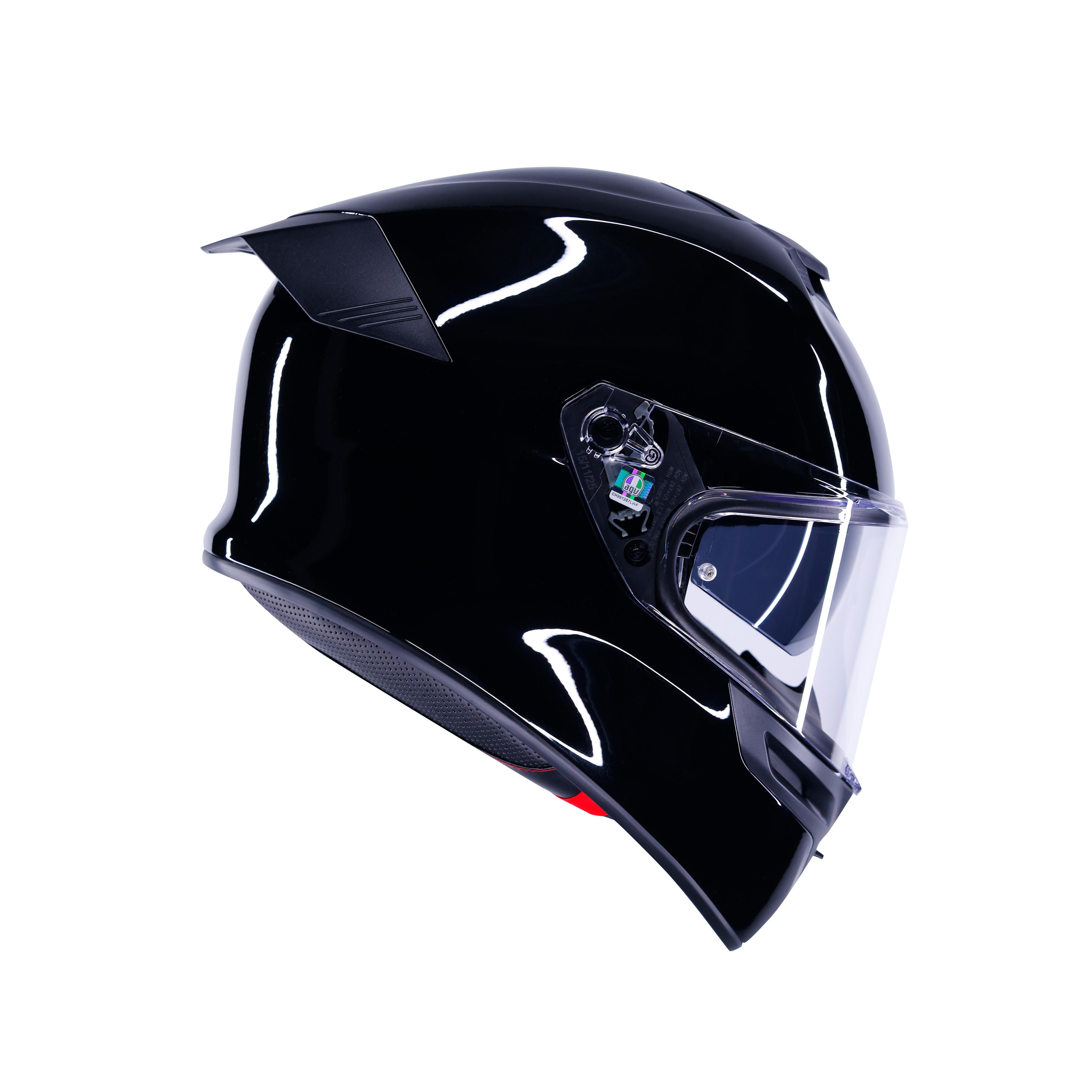 K5 MONO BLACK - FULL-FACE MOTORCYCLE HELMET E2206 -  - 1