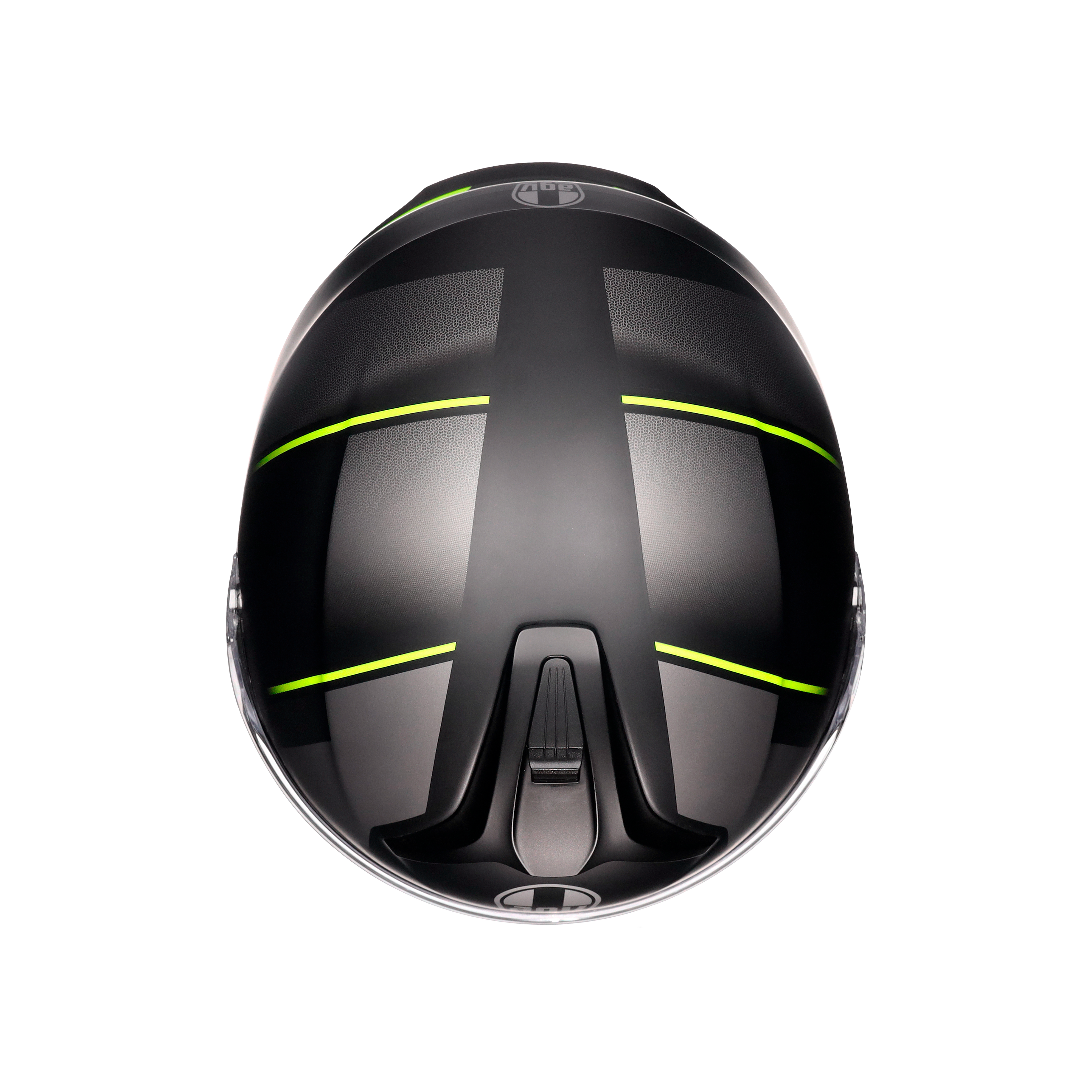 TOURMODULAR PERCEPTION MATT BLACK/YELLOW FLUO - CASQUE MOTO MODULAIRE E2206 -  - 5