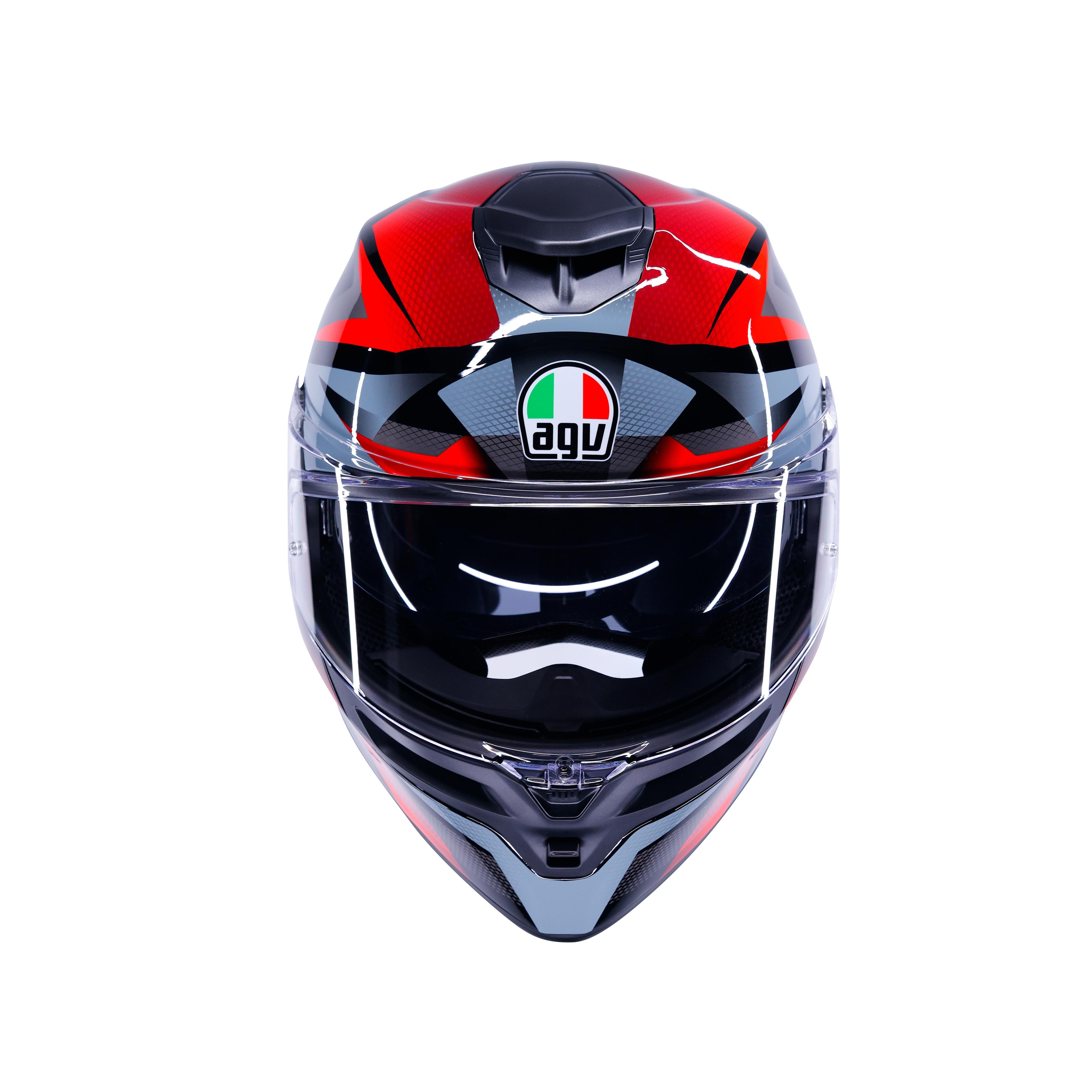 K5 MUNOR BLACK/RED - FULL-FACE MOTORCYCLE HELMET E2206 -  - 7