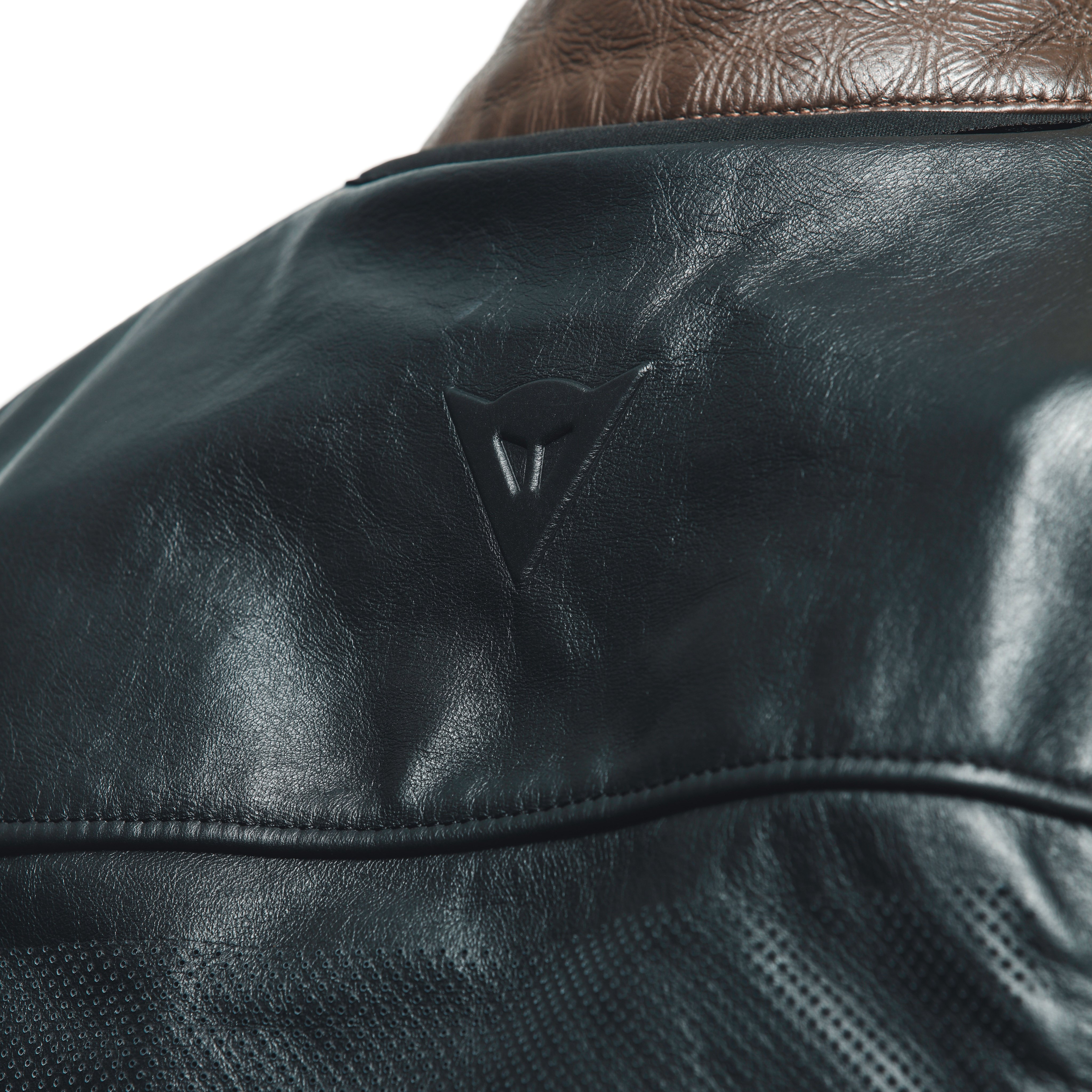 SMART JACKET LEATHER - GILET MOTO IN PELLE CON AIRBAG INTEGRATO UOMO - BLACK - 15