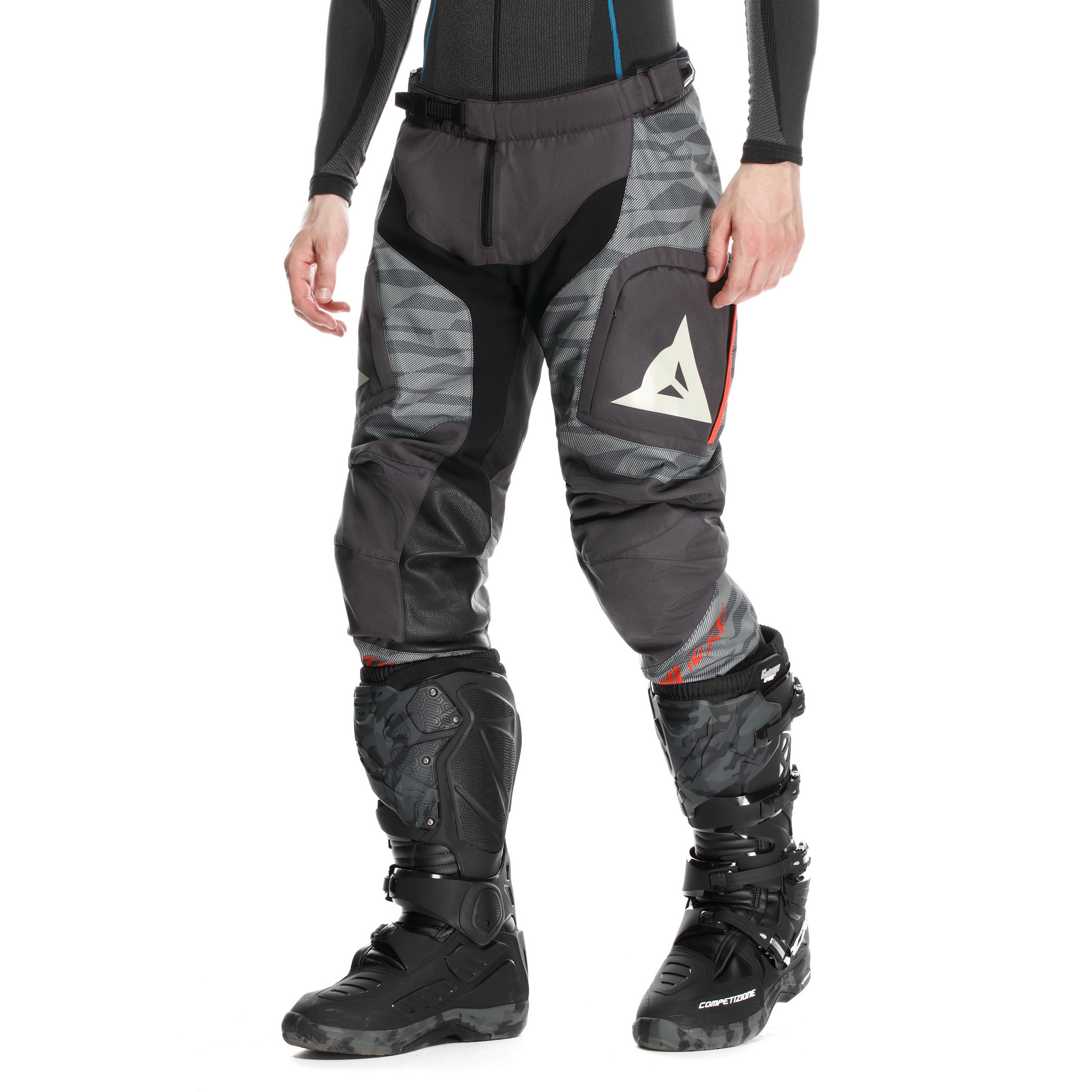 STERRATO - PANTALON MOTO OFF-ROAD HOMME - EBONY/DESERT SAGE - 3