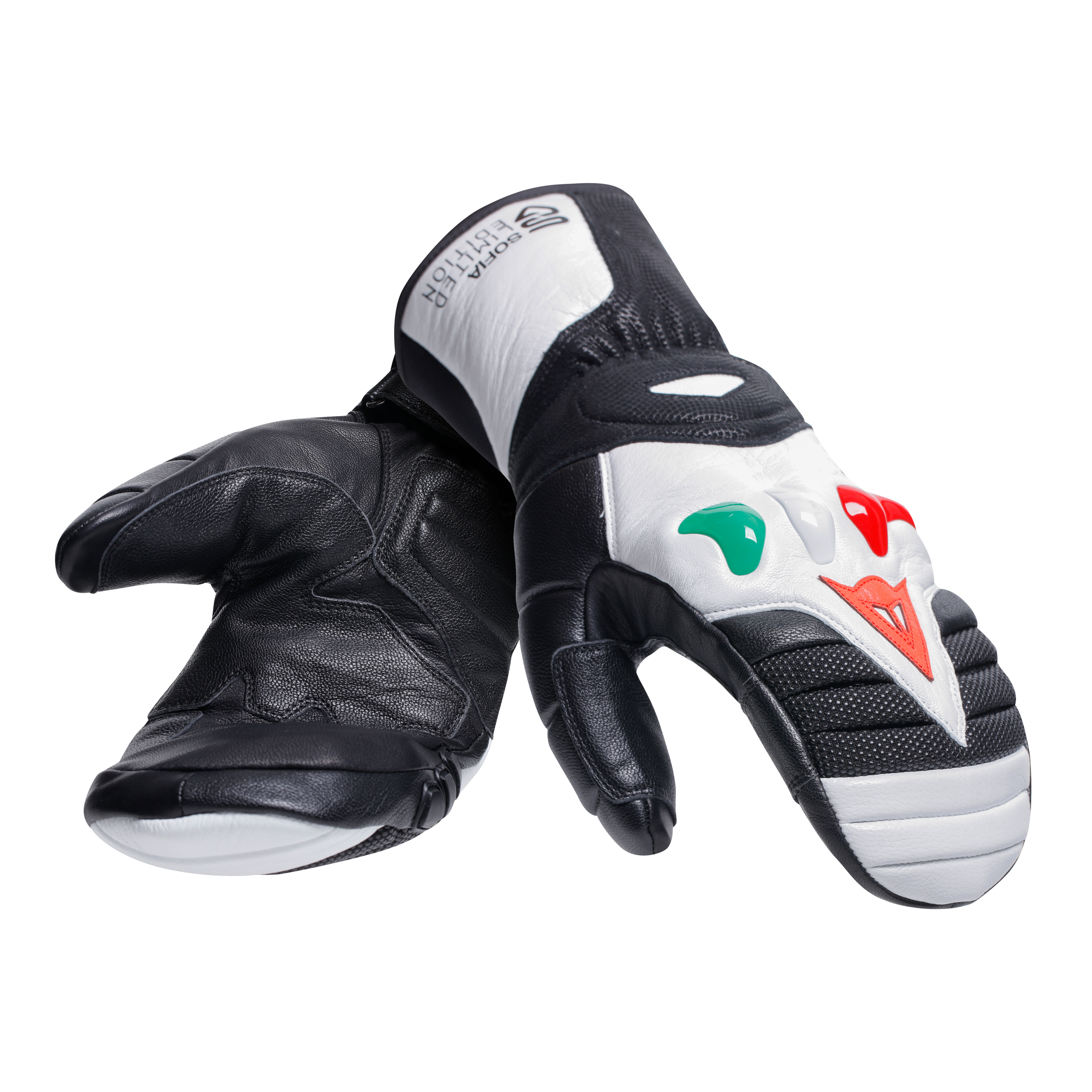 ERGOTEK PRO SOFIA GOGGIA MOUFLES SKI HOMME - WHITE-ITALY - 5