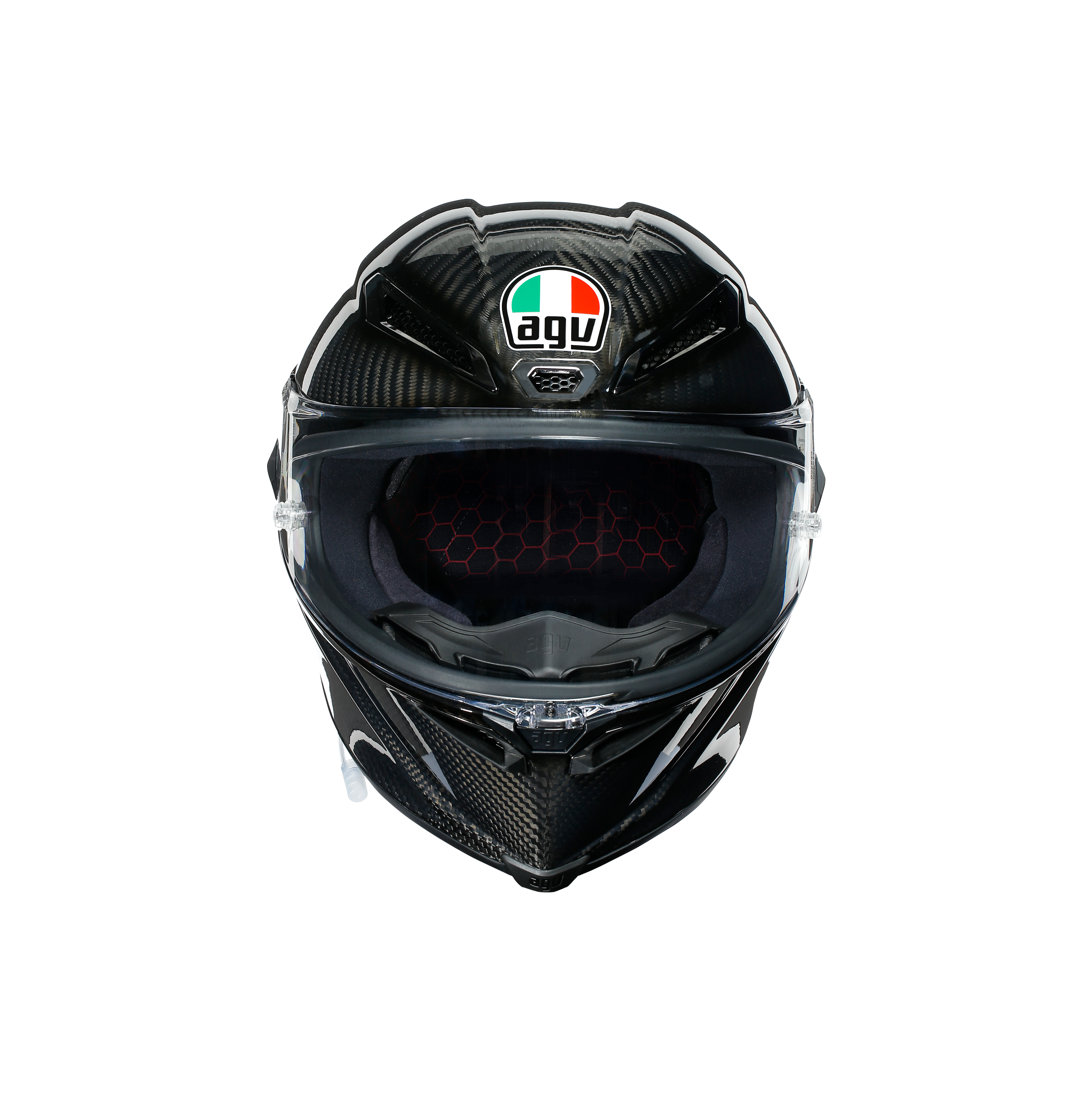 PISTA GP RR MONO GLOSSY CARBON - MOTORBIKE FULL FACE HELMET E2206 DOT -  - 2