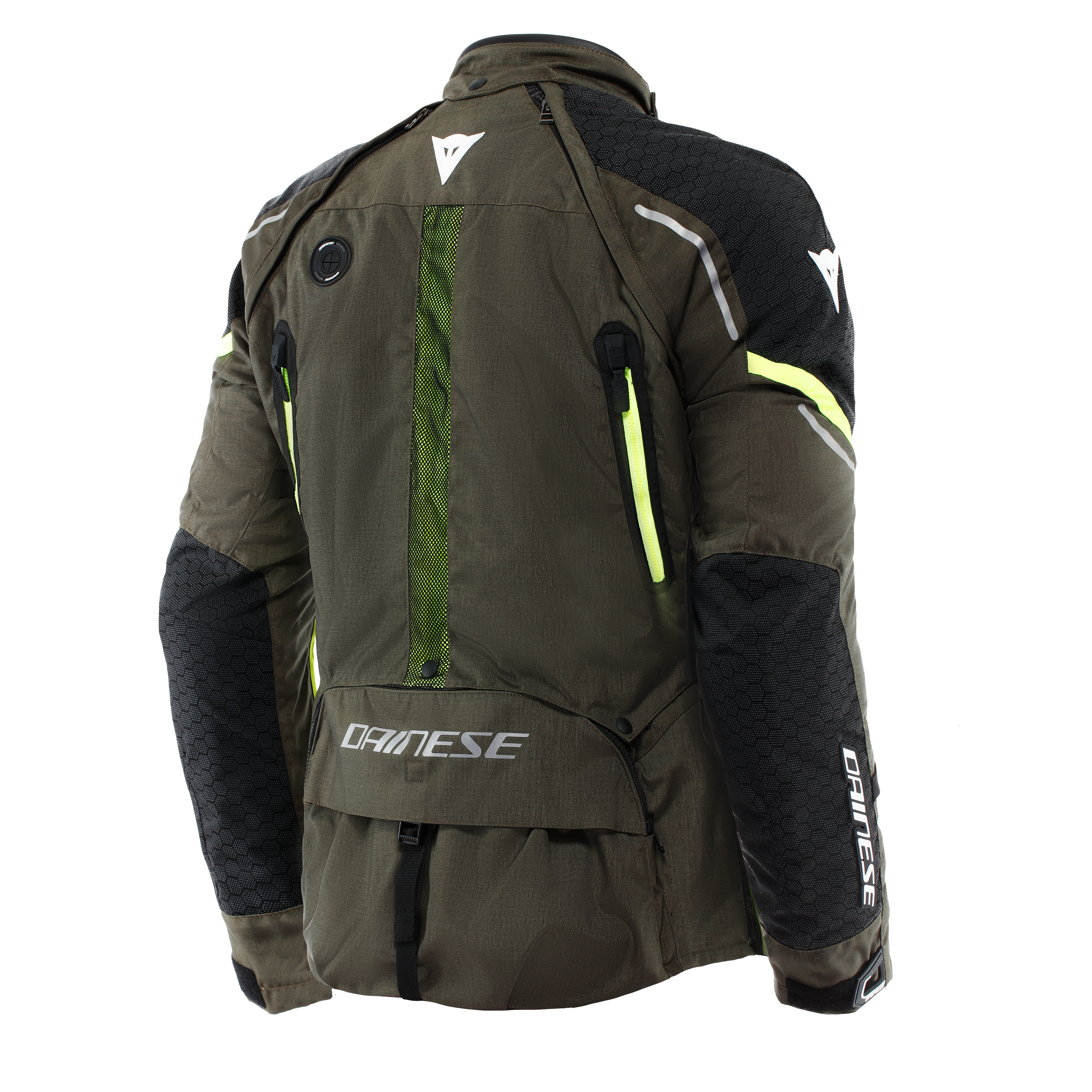 SUPER ADVENTURE ABS&Oslash;LUTESHELL&trade; - MEN MOTORCYCLE OFF-ROAD JACKET - TARMAC/BLACK/FLUO YELLOW - 2