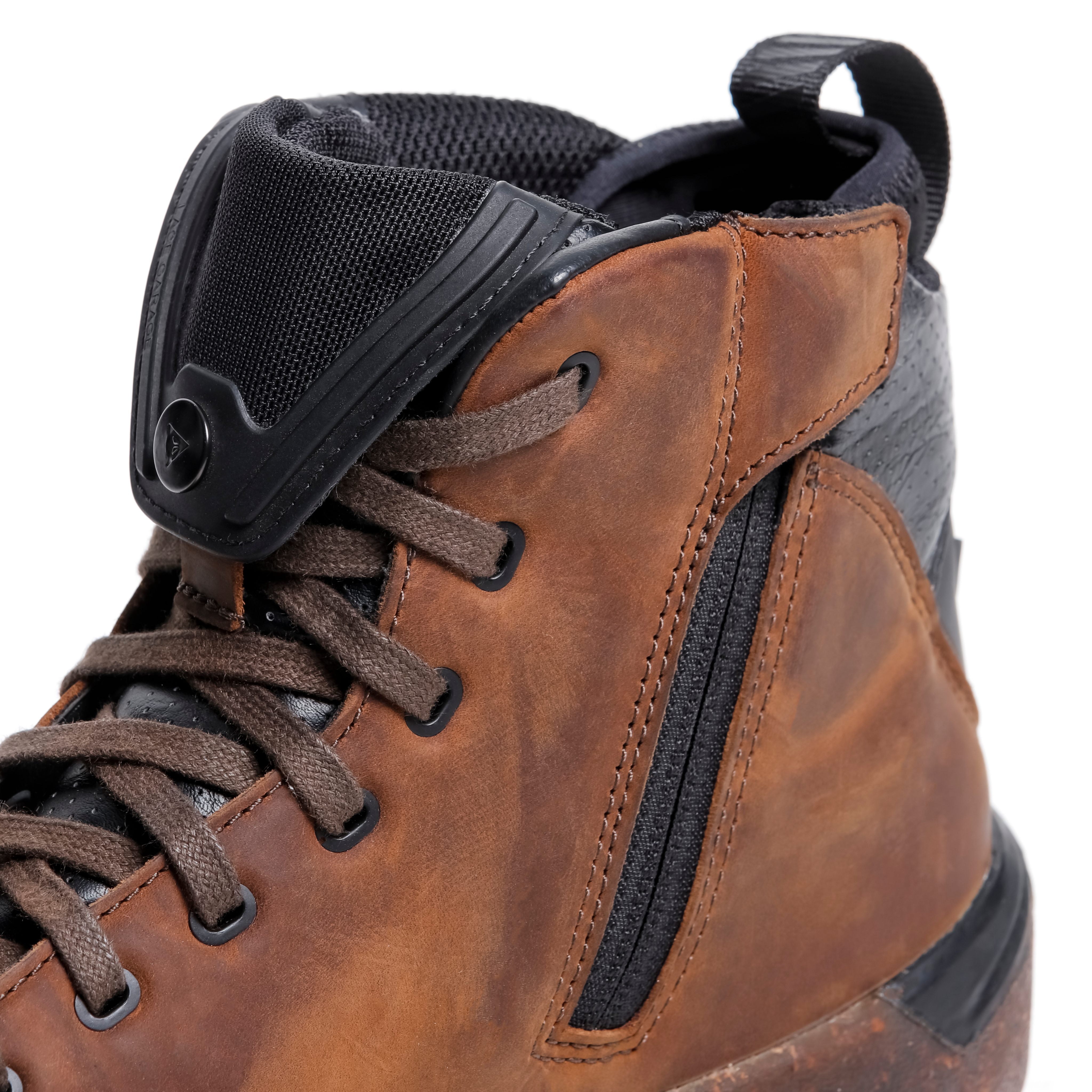 METRACTIVE D-WP&reg; ZAPATOS IMPERMEABLES MOTO HOMBRE - BROWN/NATURAL-RUBBER - 11