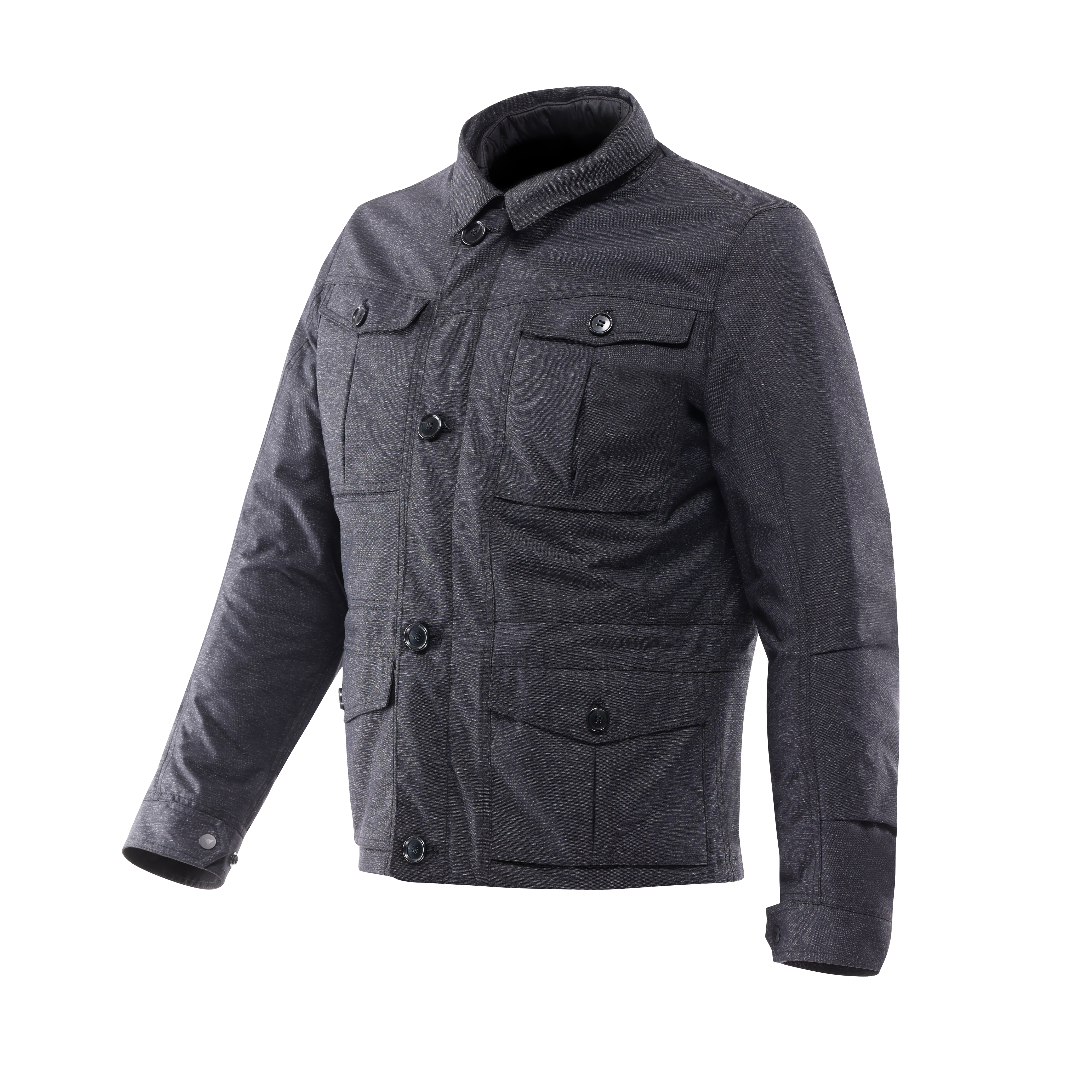 MARVILA TEX - MOTORCYCLE JACKET IN TEXTILE MEN - DARK GREY - 1