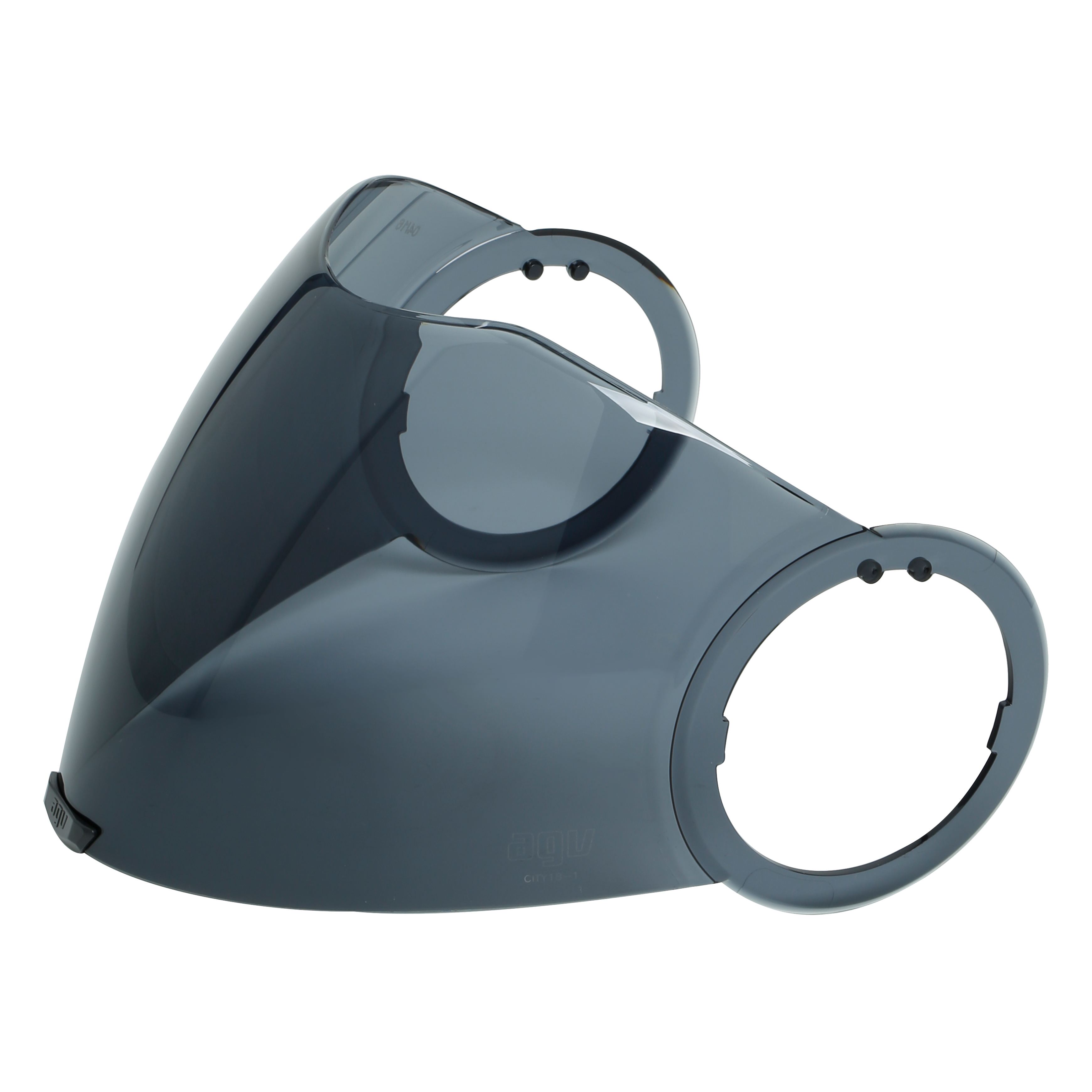 VISOR ORBYT/FLUID (XS/S) - SMOKE -  - 1