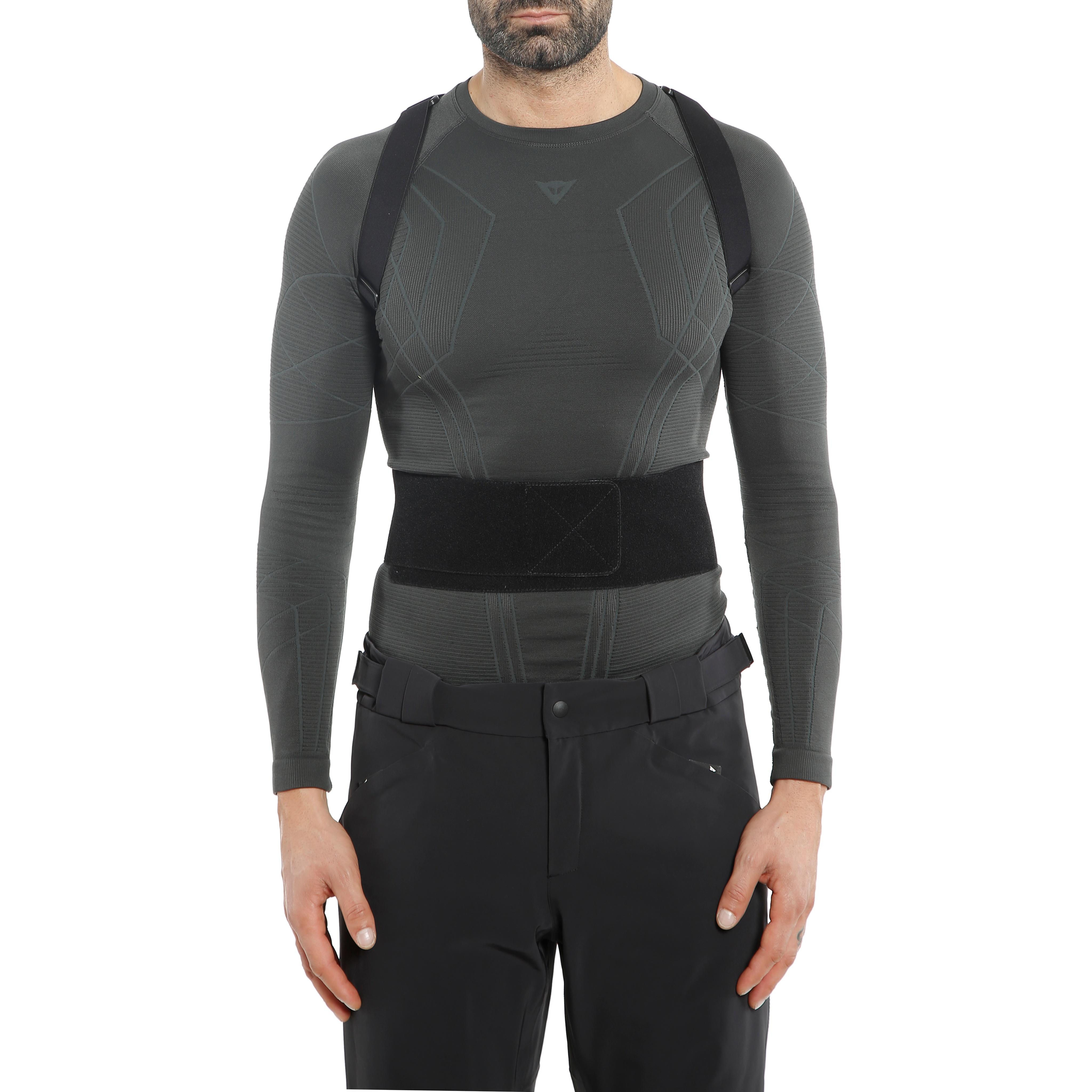 AUXAGON 2 SKI BACK PROTECTOR - STRETCH-LIMO/BLACK - 2