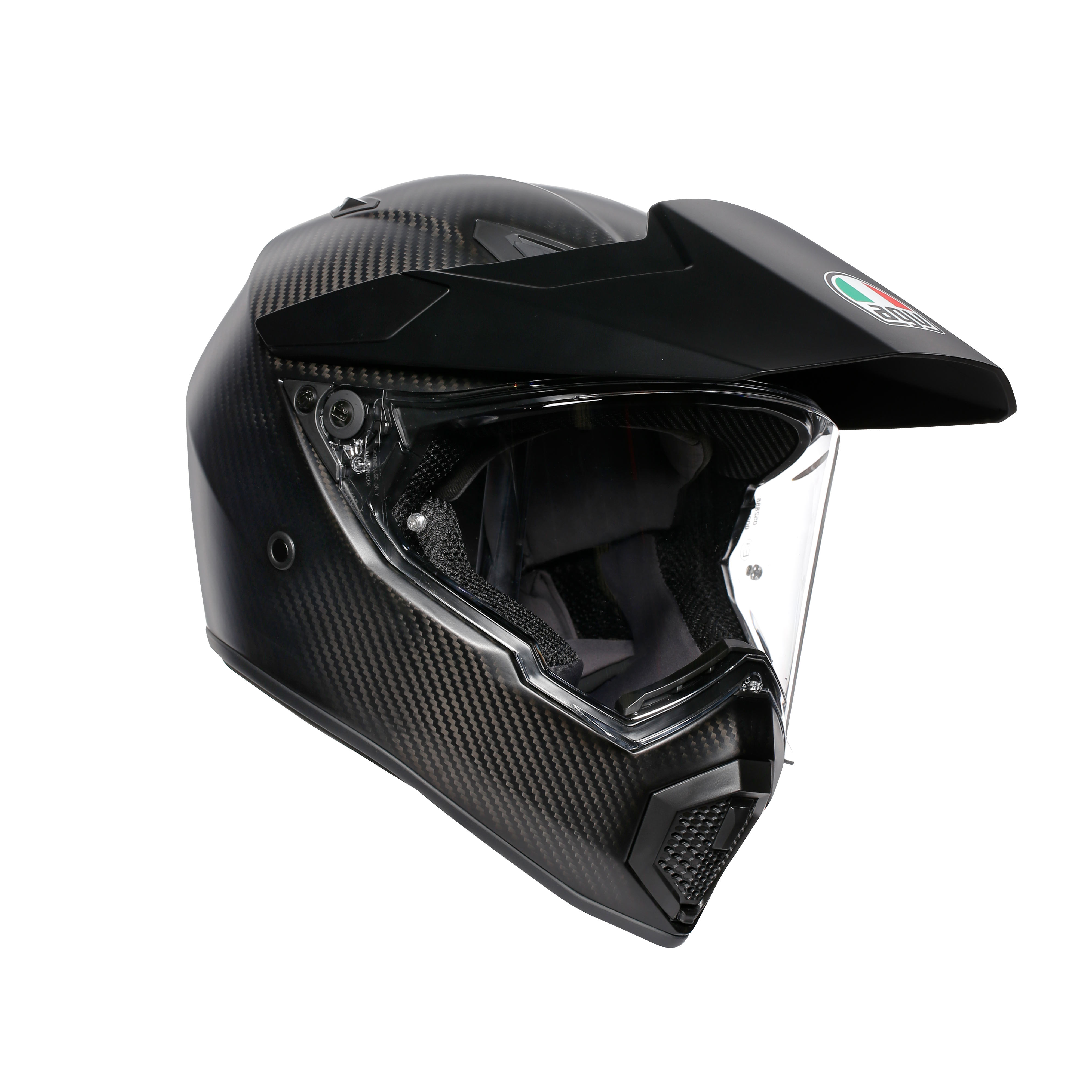 AX9 AGV DOT(E2206) MPLK - MONO MATT CARBON -  - 1
