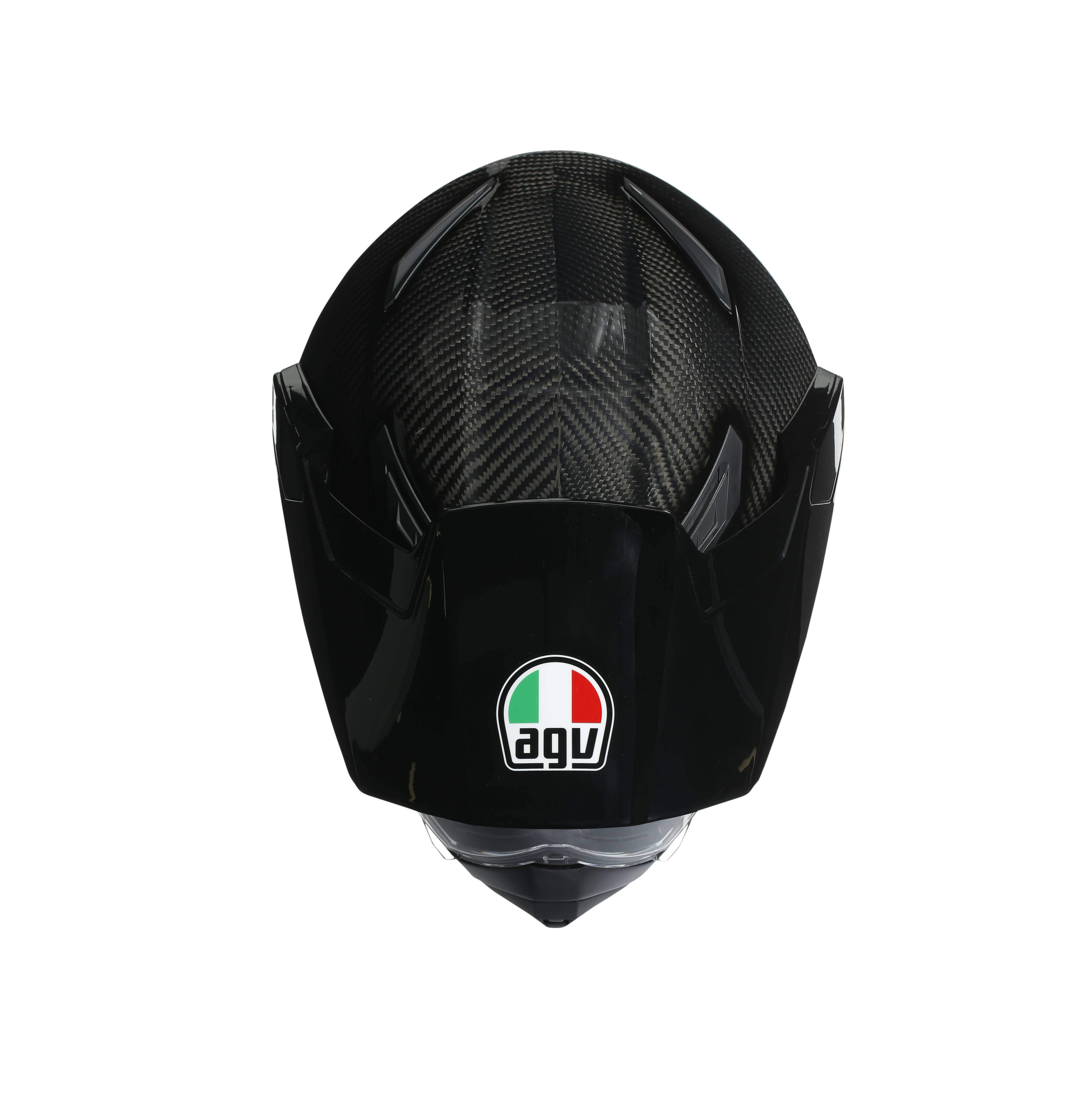 AX9 MONO GLOSSY CARBON - CASQUE MOTO INT&Eacute;GRAL E2206 -  - 8
