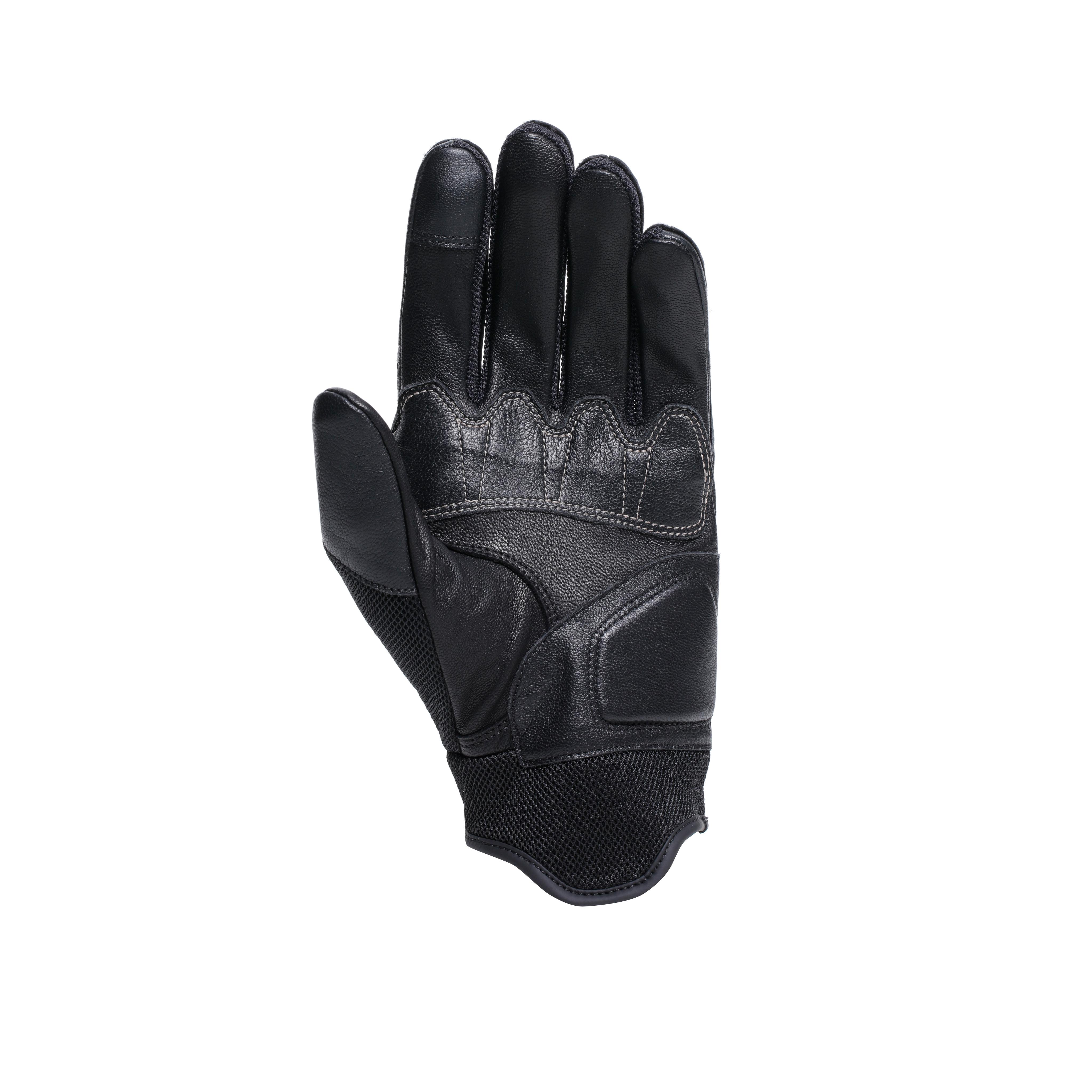 BLACKJACK 2 - GANTS MOTO &Eacute;T&Eacute; VINTAGE - BLACK/BLACK - 3