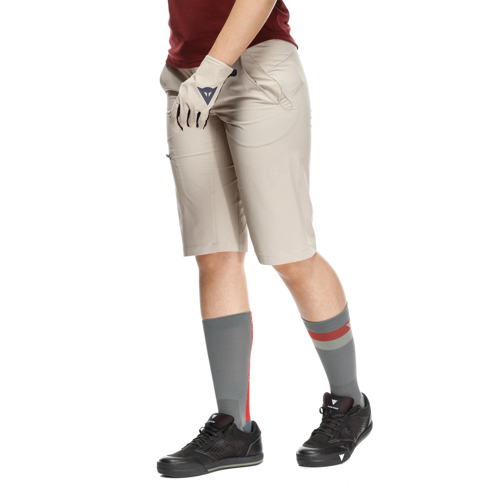 HG OMNIA - PANTALONS COURTS V&Eacute;LO POUR FEMME - BEIGE - 5