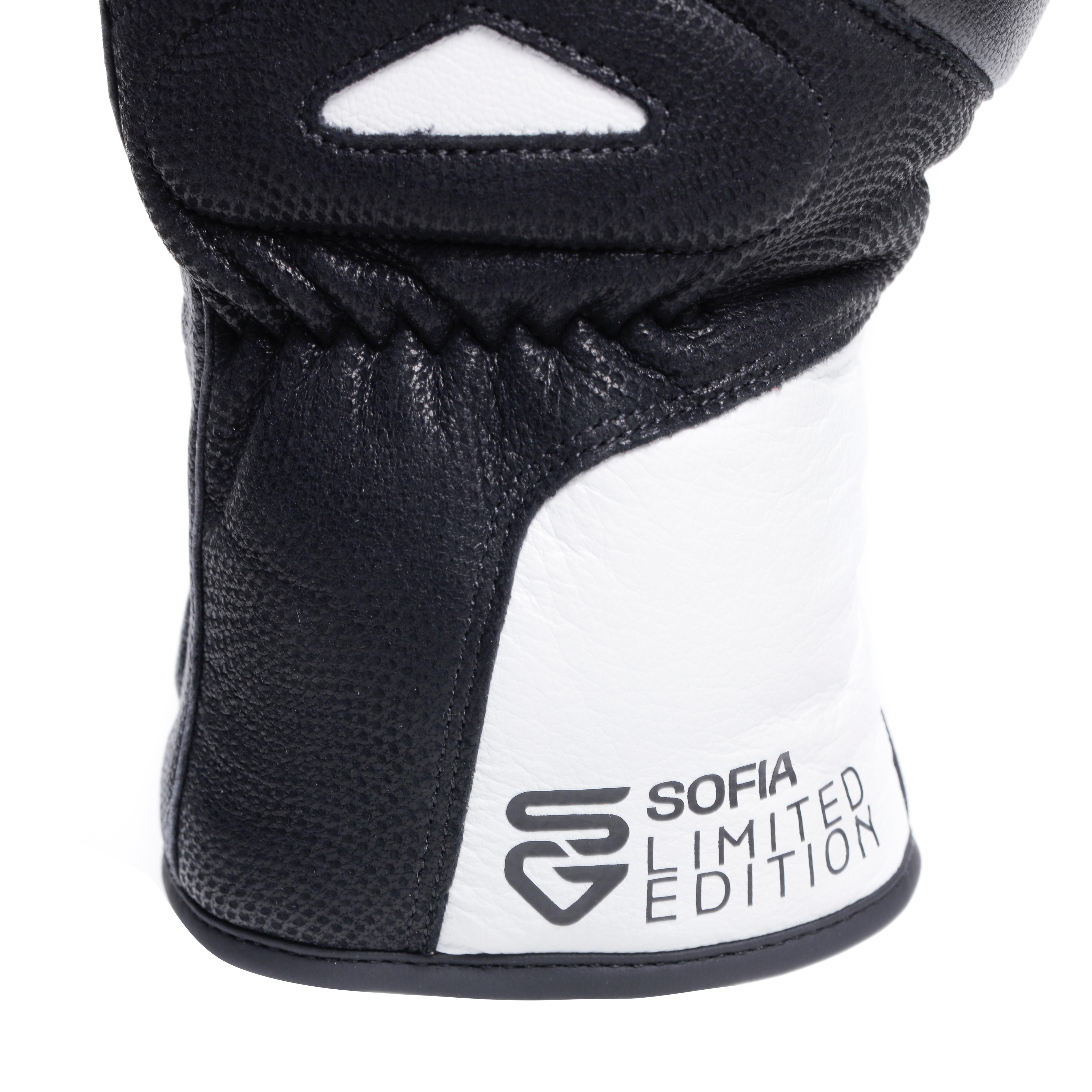 ERGOTEK PRO SOFIA GOGGIA MOUFLES SKI HOMME - WHITE/BLACK - 7