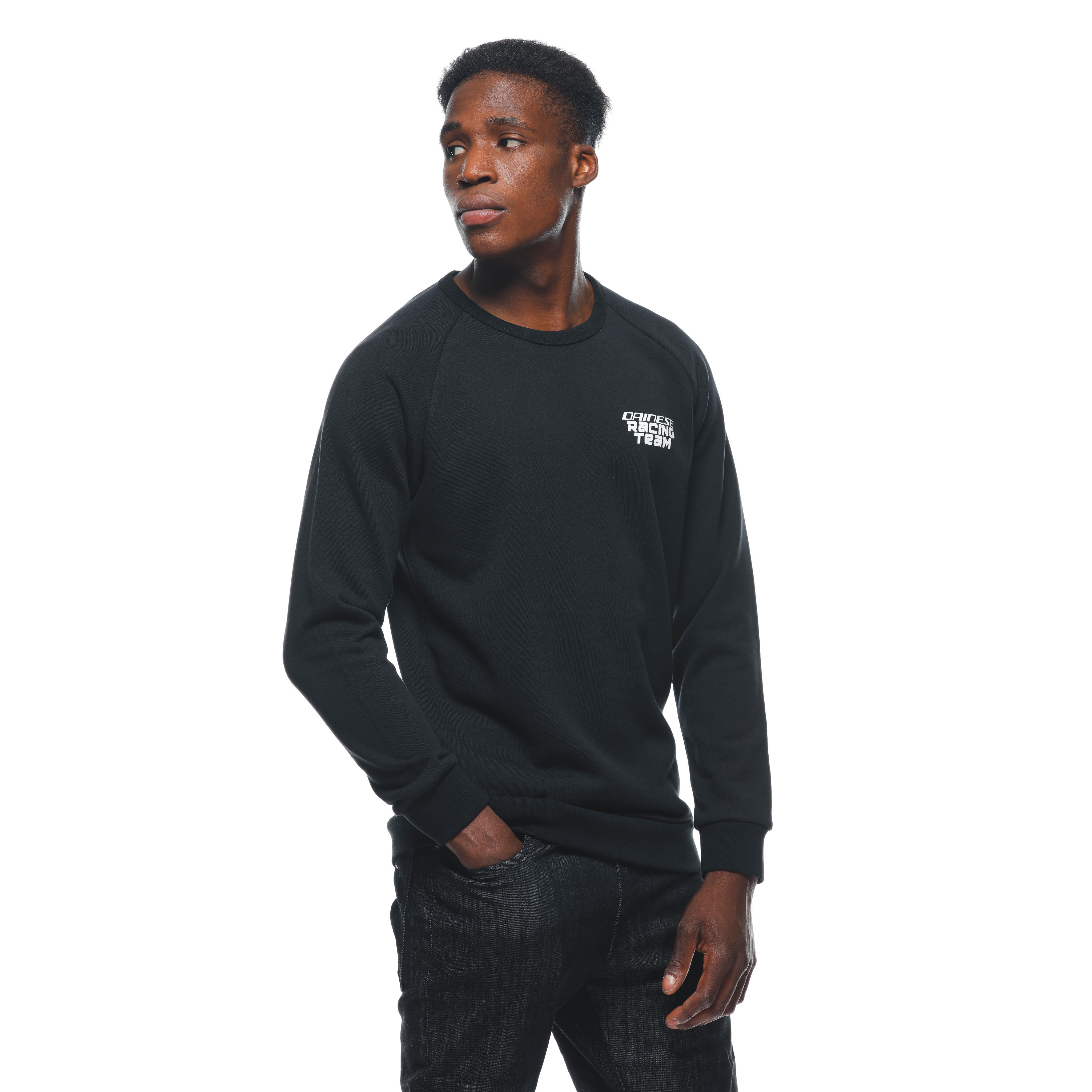RACING LITE - MEN'S HOODIE - BLACK/WHITE - 6