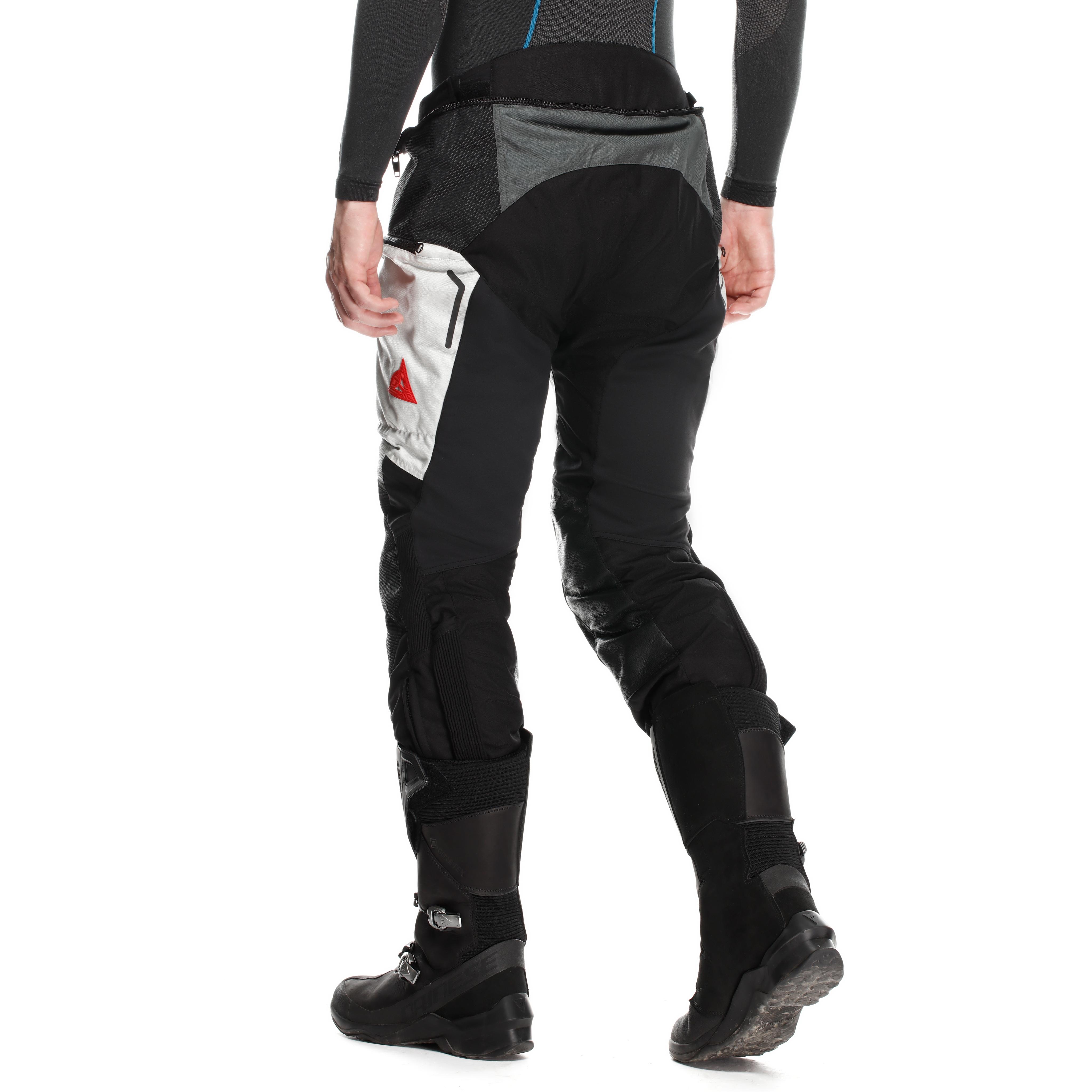 SUPER ADVENTURE ABS&Oslash;LUTESHELL&trade; - PANTALONES DE MOTO OFF-ROAD HOMBRE - BLACK/GLACIER-GREY/RED - 4