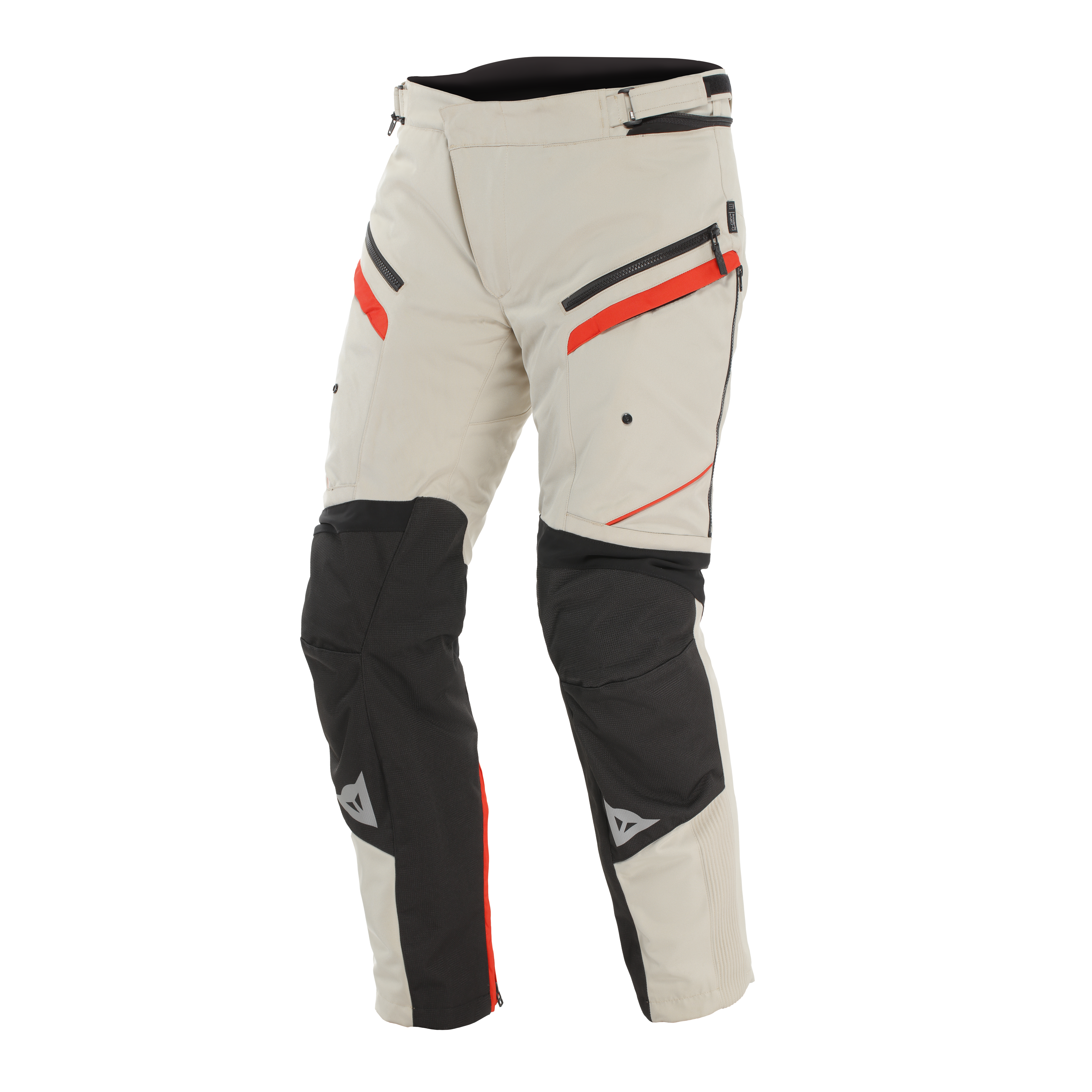 GULLFOSS&nbsp;D-DRY - MEN'S ALL SEASONS MOTORCYCLE PANTS - TIDAL FOAM/RED - 1
