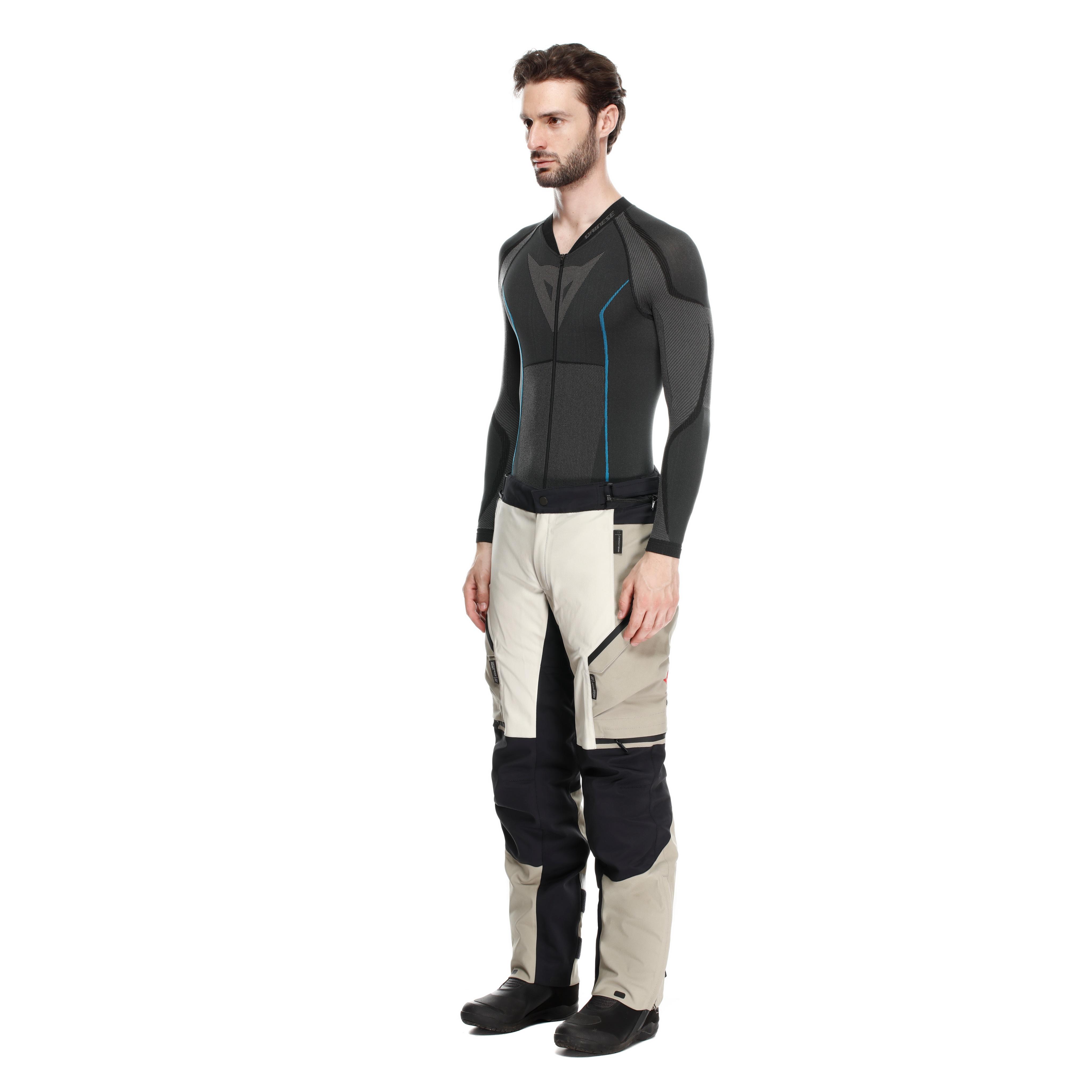 MANGEN ABS&Oslash;LUTESHELL&trade; PRO - PANTALON DE MOTO TOURING HOMME - BLACK/TIDAL FOAM - 11