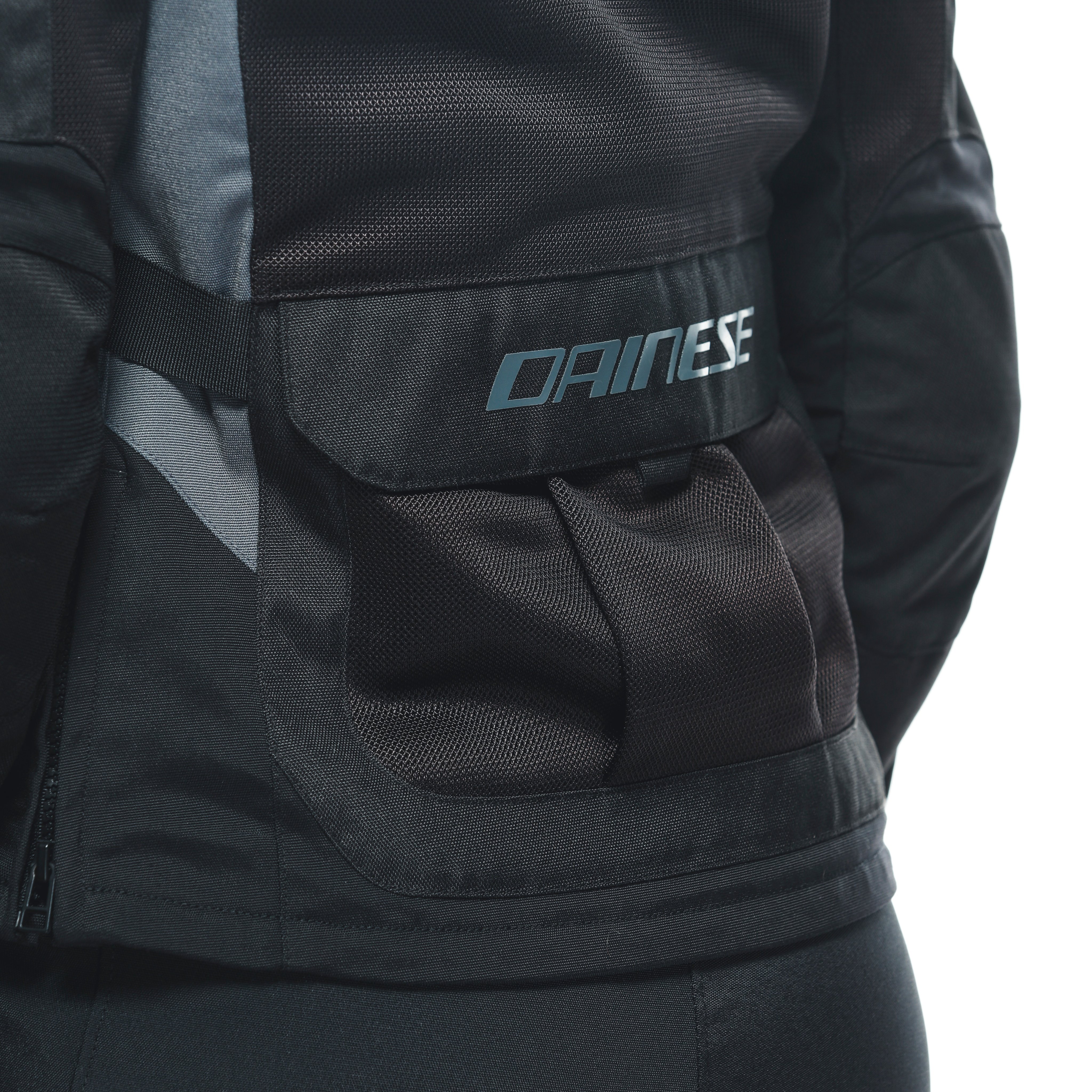 DESERT TEX - WOMEN'S TOURING SUMMER MOTORCYCLE JACKET IN FABRIC - BLACK/BLACK/EBONY - 18