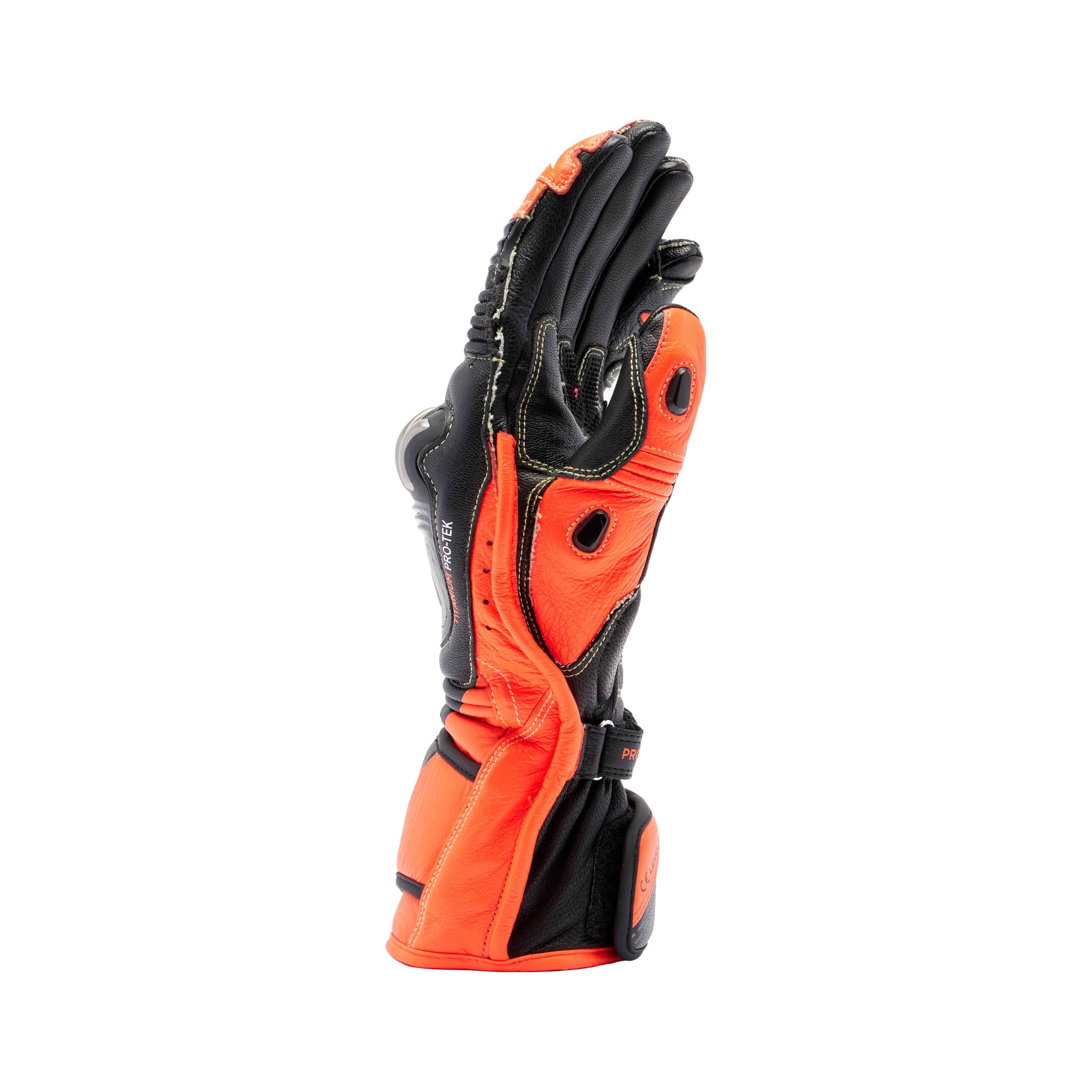 FULL METAL 7 GLOVES - BLACK/RED FLUO - 2