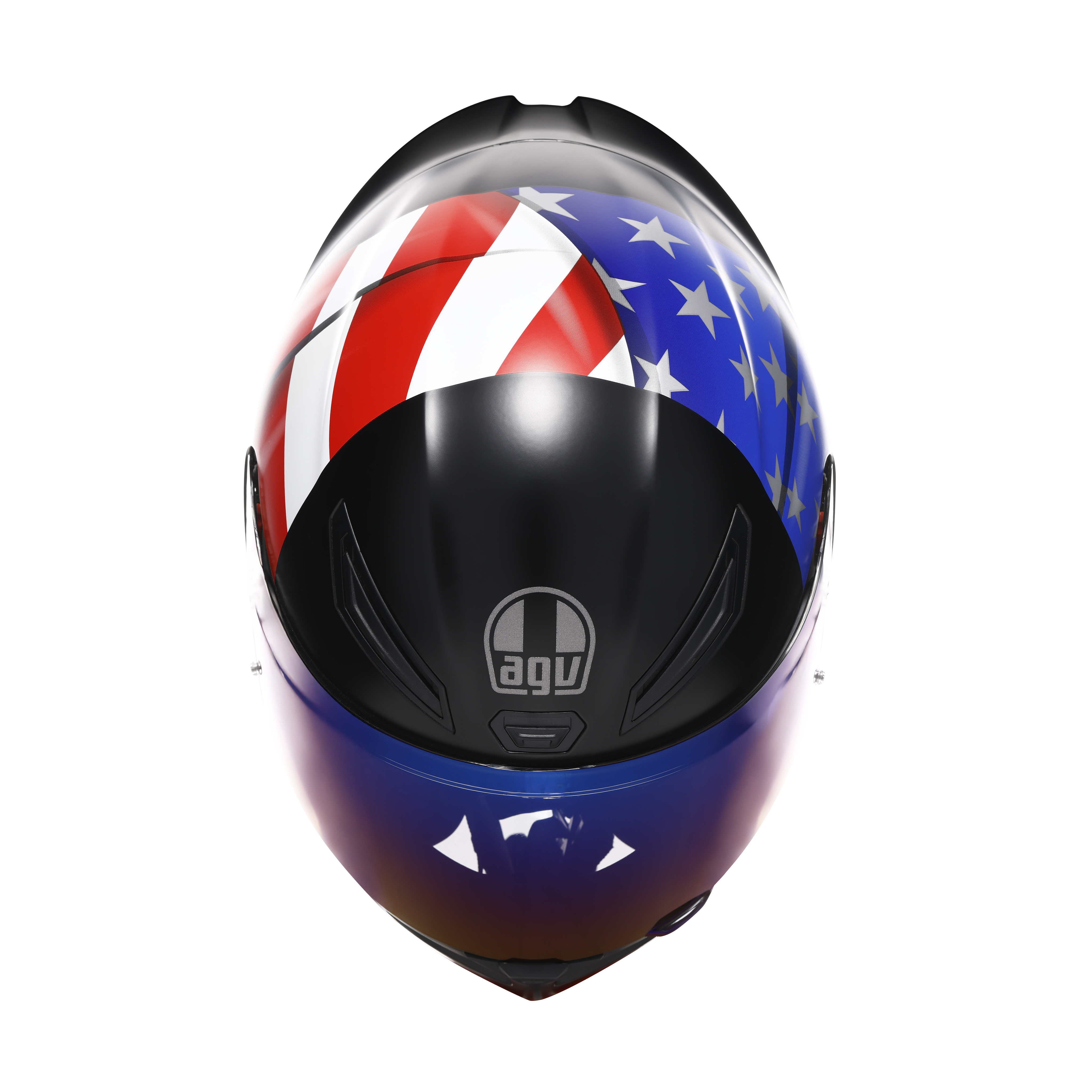 K1 S US FLAG MATT BLACK/RED/BLUE - CASCO MOTO INTEGRAL DOT (E2206) -  - 5