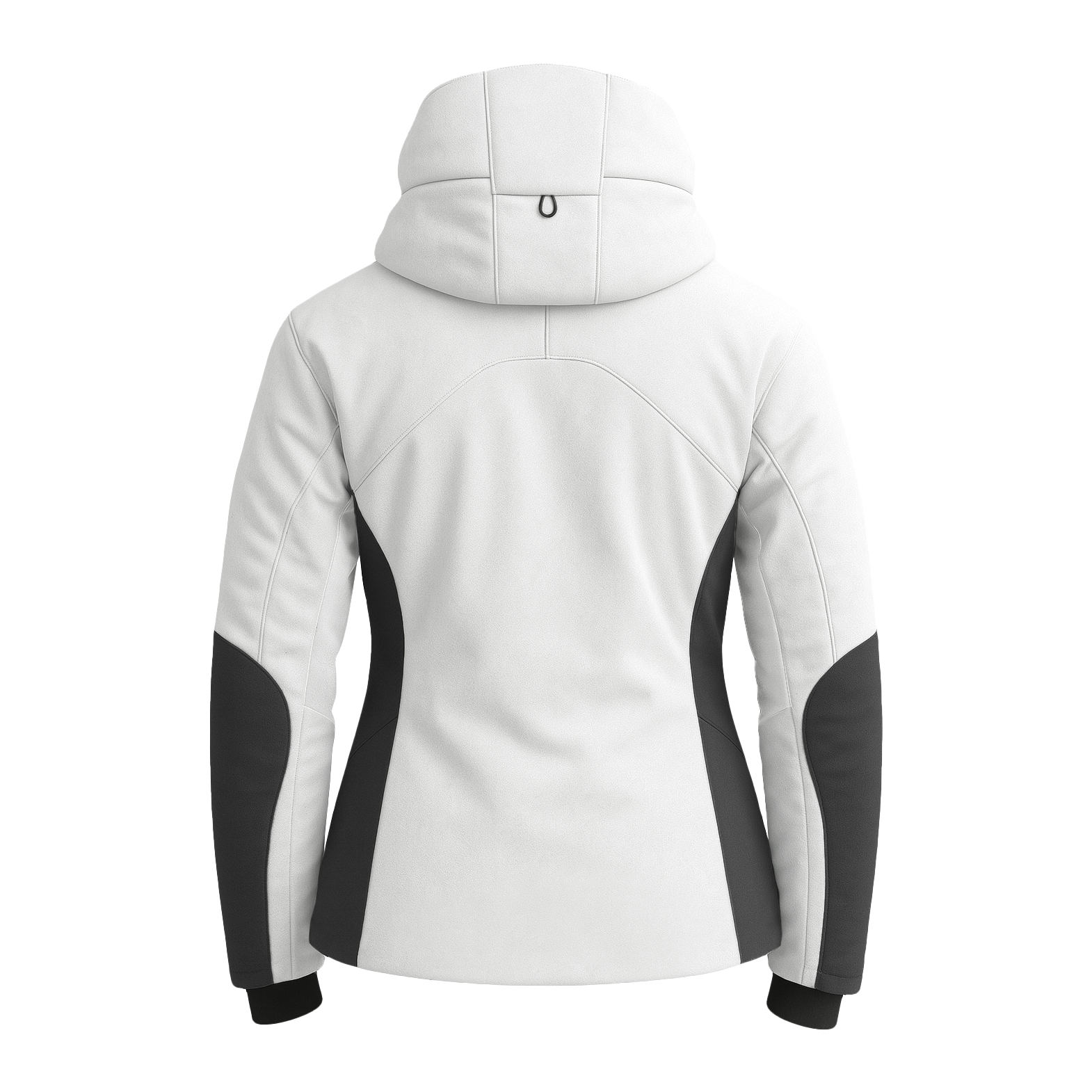 NIVALIS JACKET WMN - BRILLIANT WHITE/STRETCH LIMO - 2
