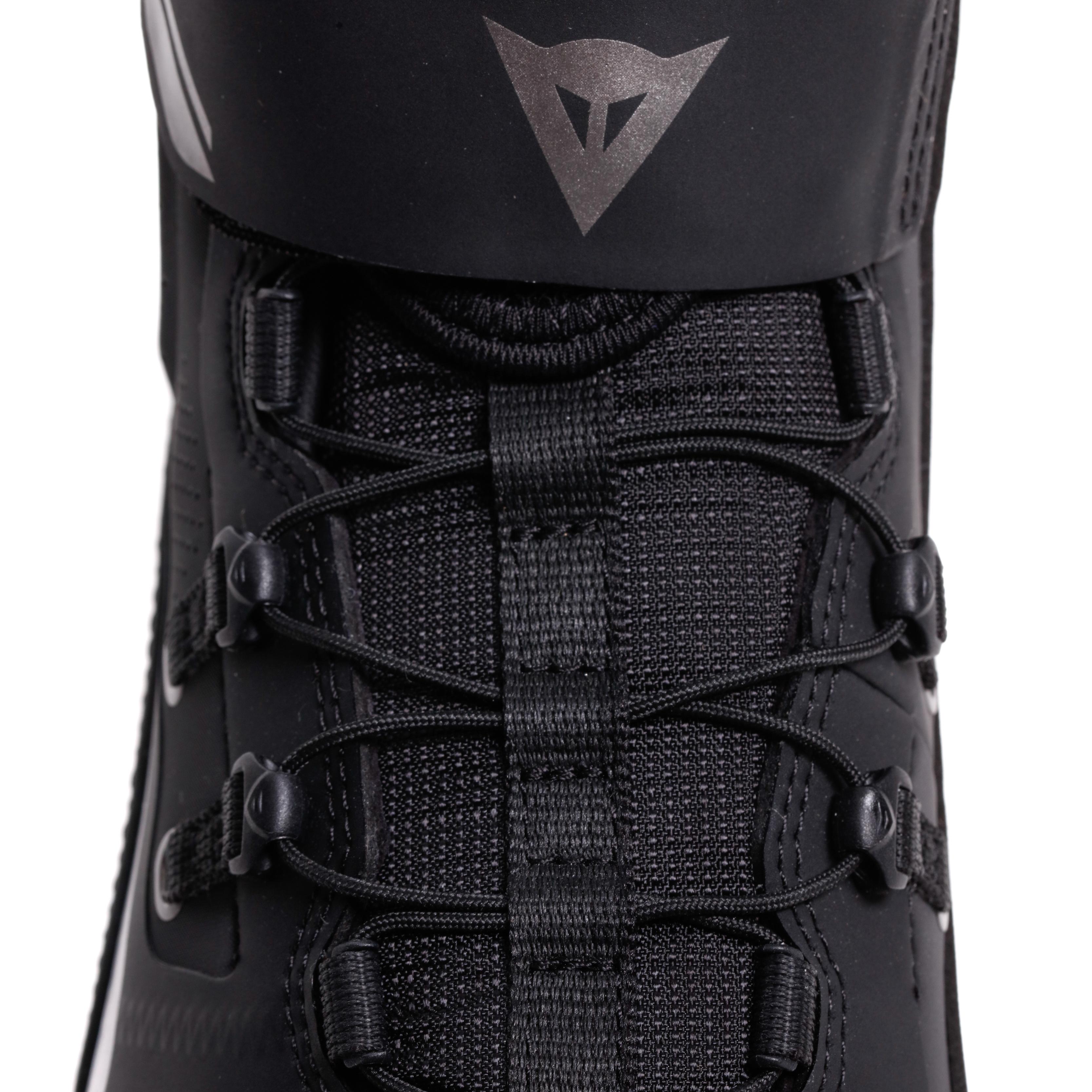 HERIAN D-WP - DAMES WATERDICHTE MOTORFIETSSCHOENEN - BLACK/WHITE - 8