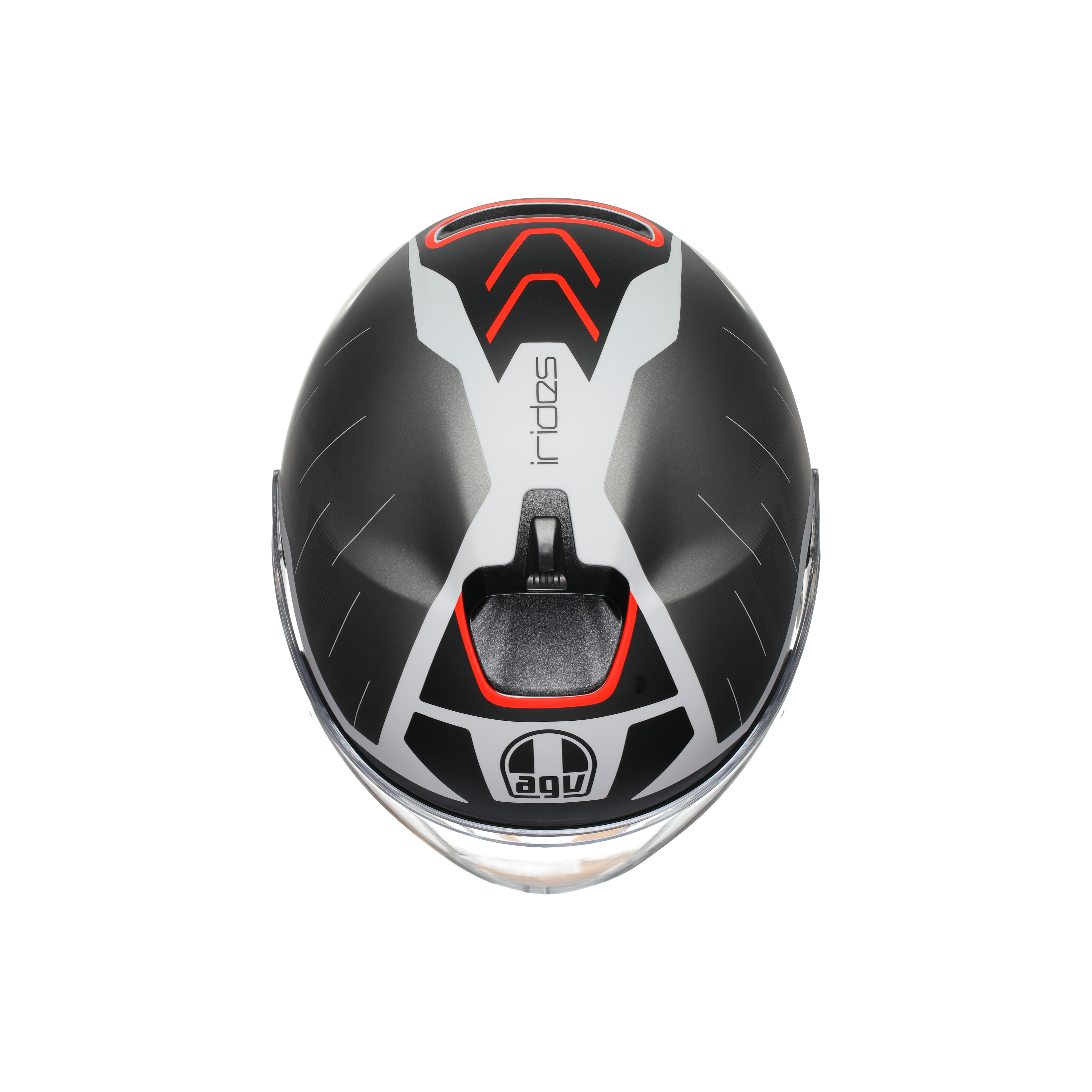 IRIDES AGV E2206 - TRIESTE MATT BLACK/WHITE/RED -  - 7