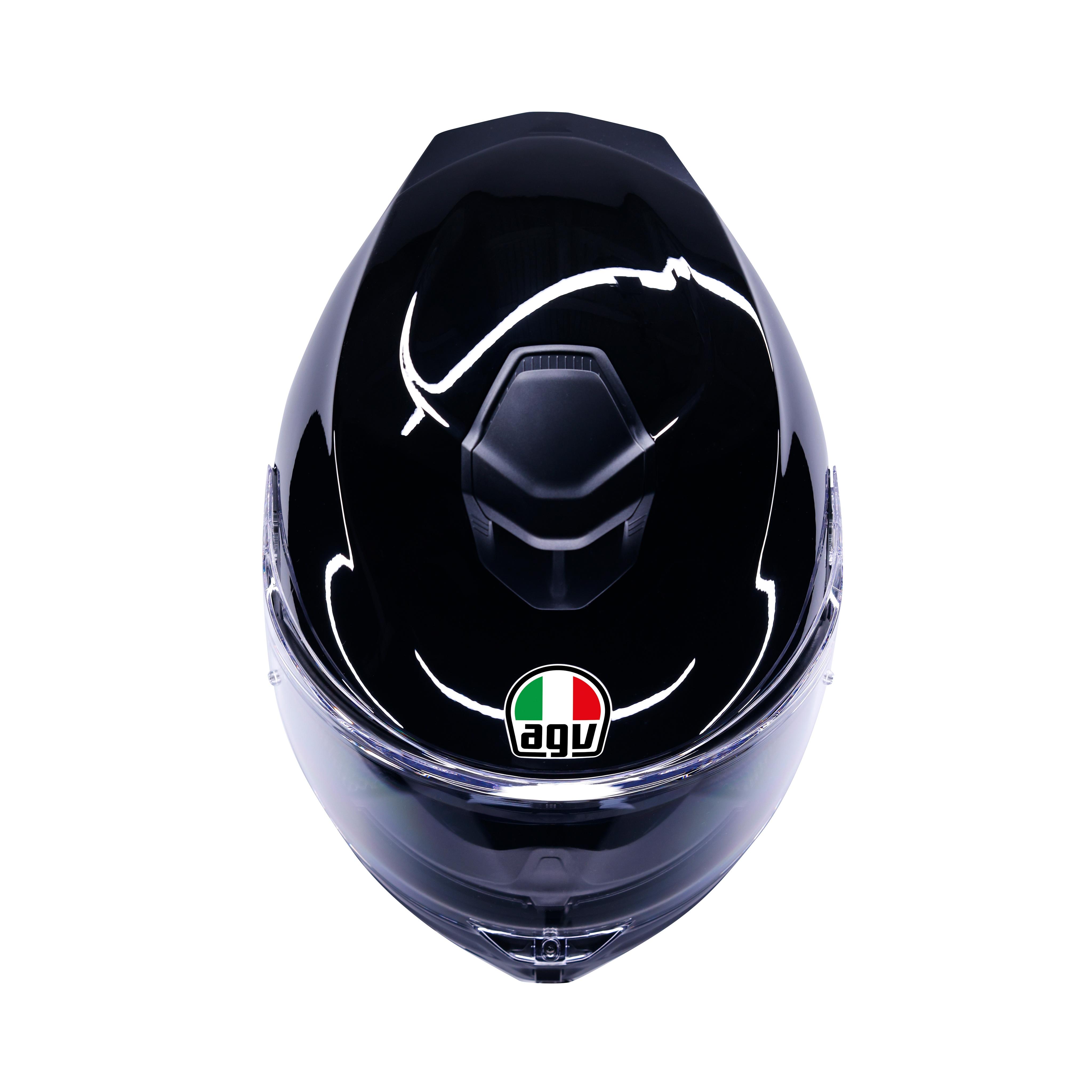 K5 MONO BLACK - FULL-FACE MOTORCYCLE HELMET E2206 -  - 5