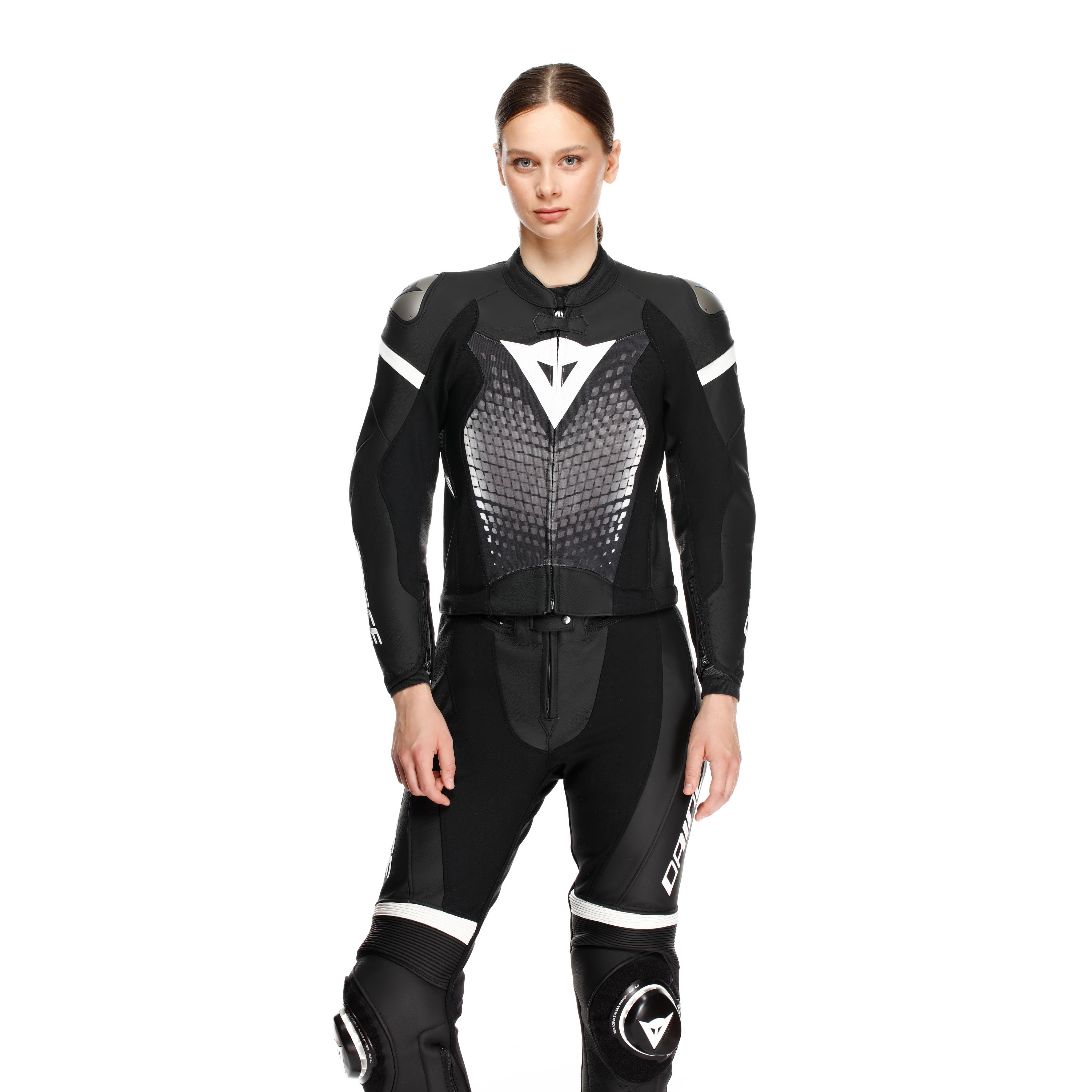 FULMINEA - ZWEITEILIGER LEDERANZUG DAMEN - BLACK/WHITE - 5