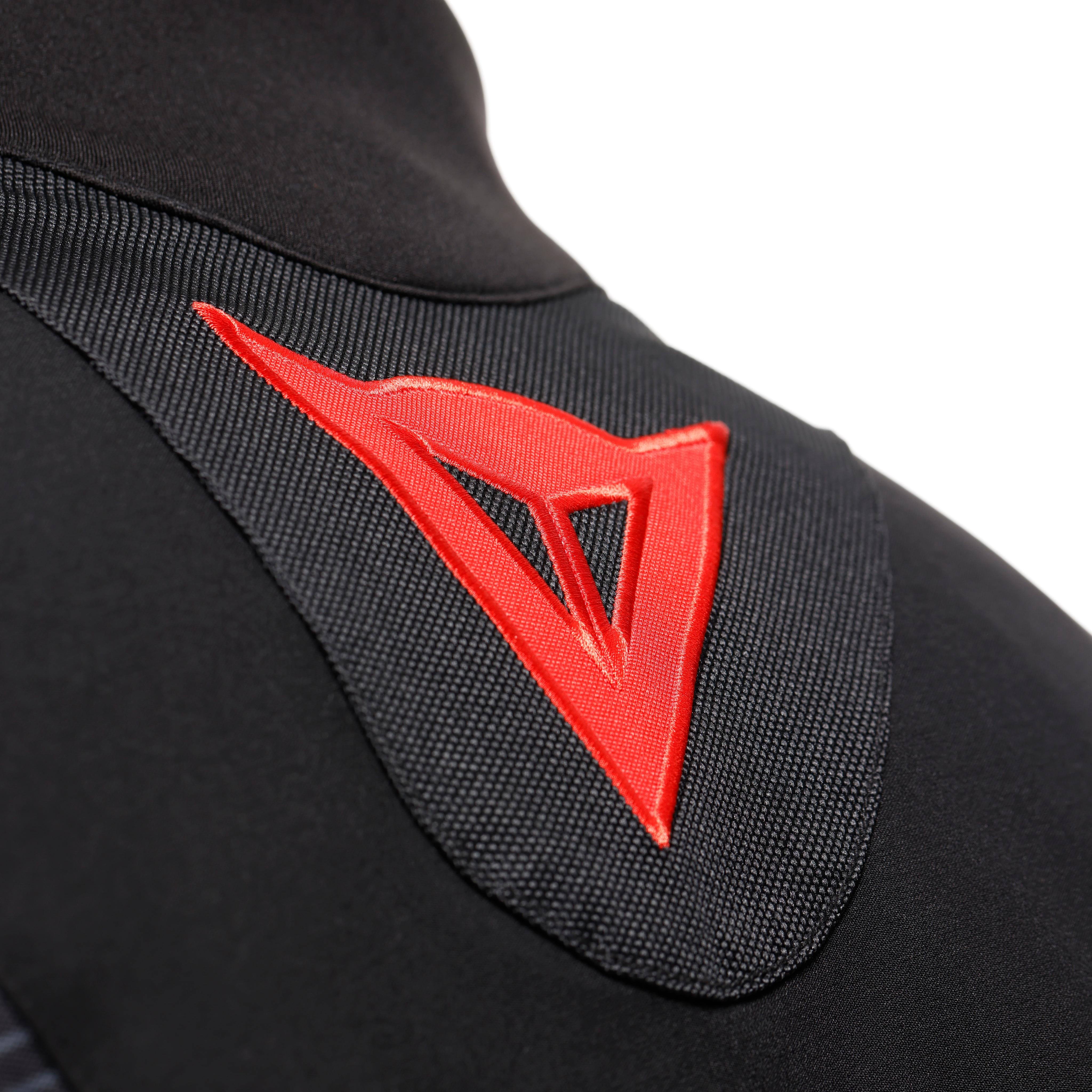 SUPER SPRINT D-DRY - CHAQUETA DE MOTO IMPERMEABLE PARA HOMBRE - BLACK/BLACK/RED-LAVA - 8