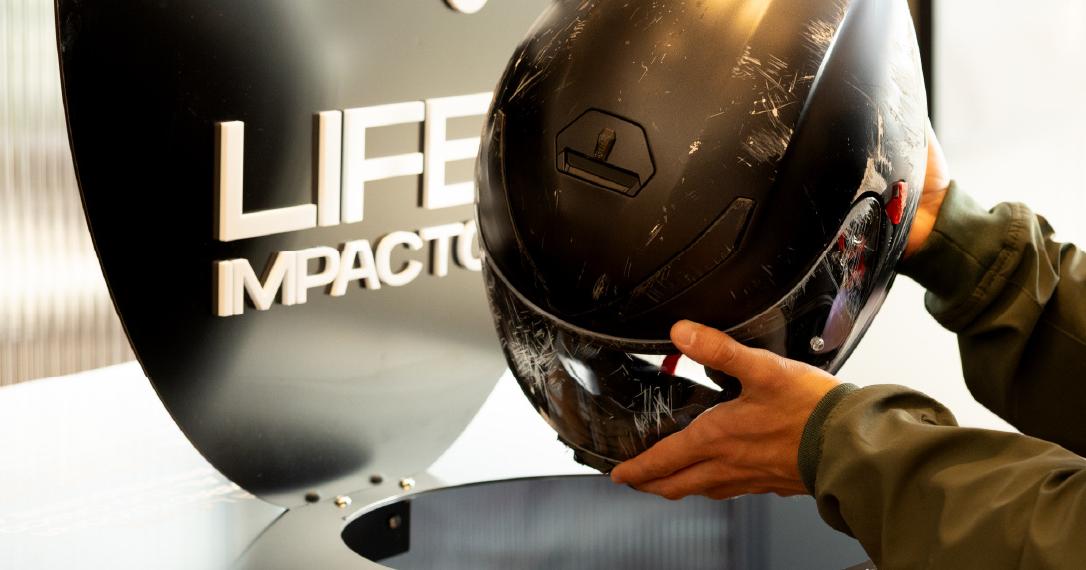 Recycling motorcycle helmets? How the Life Impacto project works