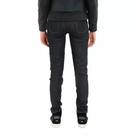 DENIM SLIM - DAMES MOTORFIETS JEANS - BLUE - 5